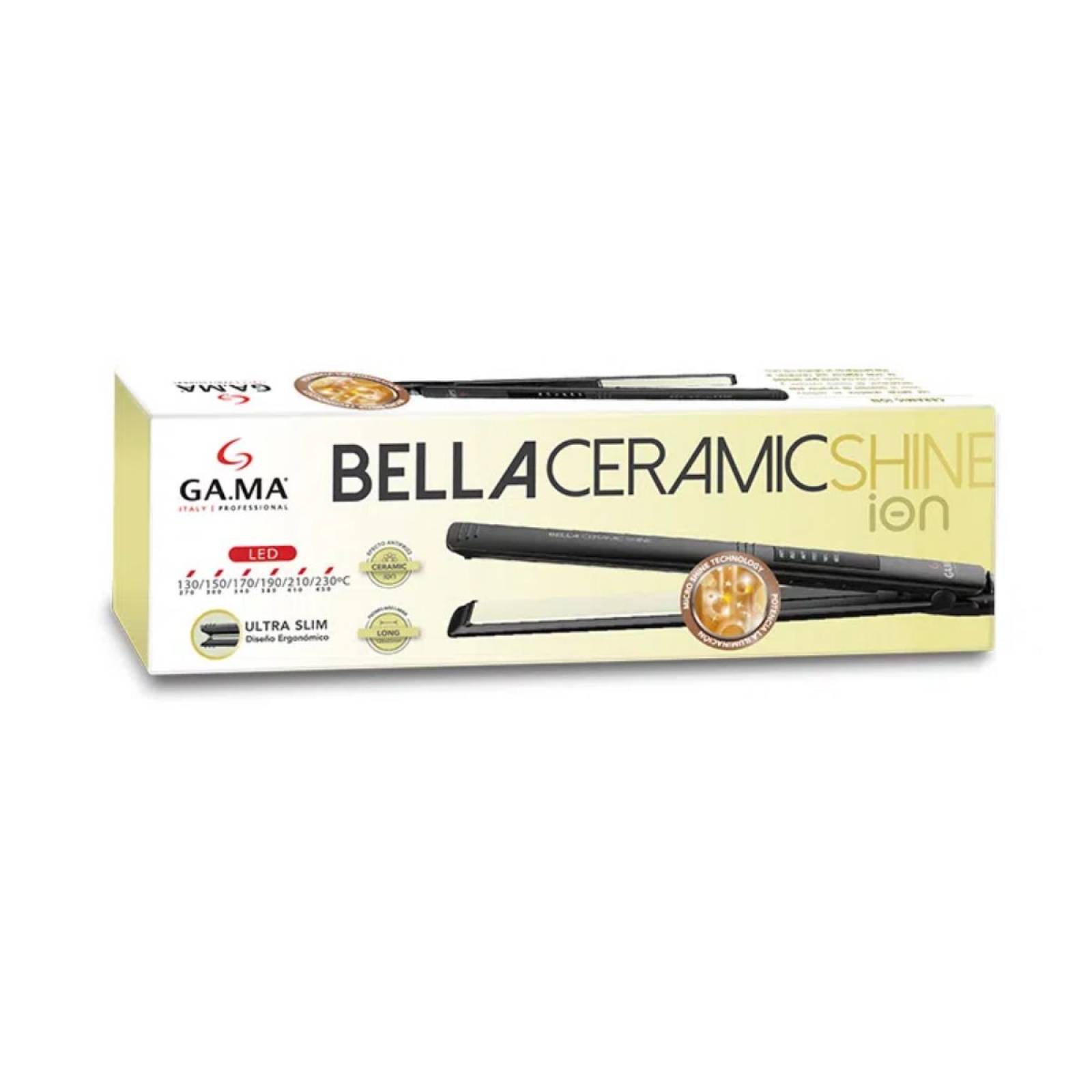 Plancha para Cabello Gama Italy mod. Bella Led Ceramic