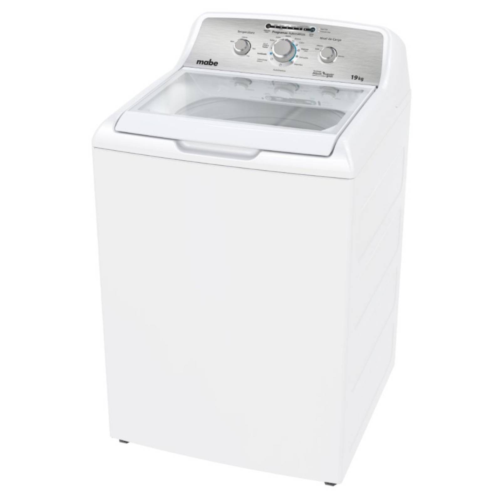 Lavadora 19KG Automática Carga Superior 11 Ciclos Blanco Mabe
