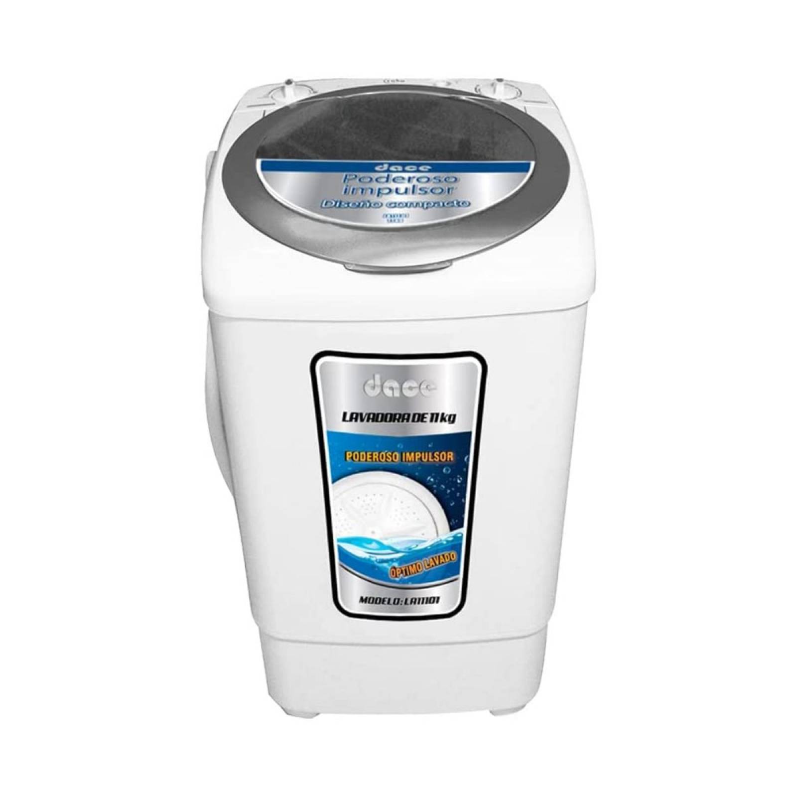 Lavadora Semiautomática 11 Kilos Blanca Dace LA-11101