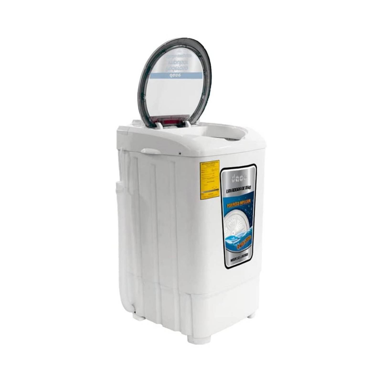 Lavadora Semiautomática 11 Kilos Blanca Dace LA-11101