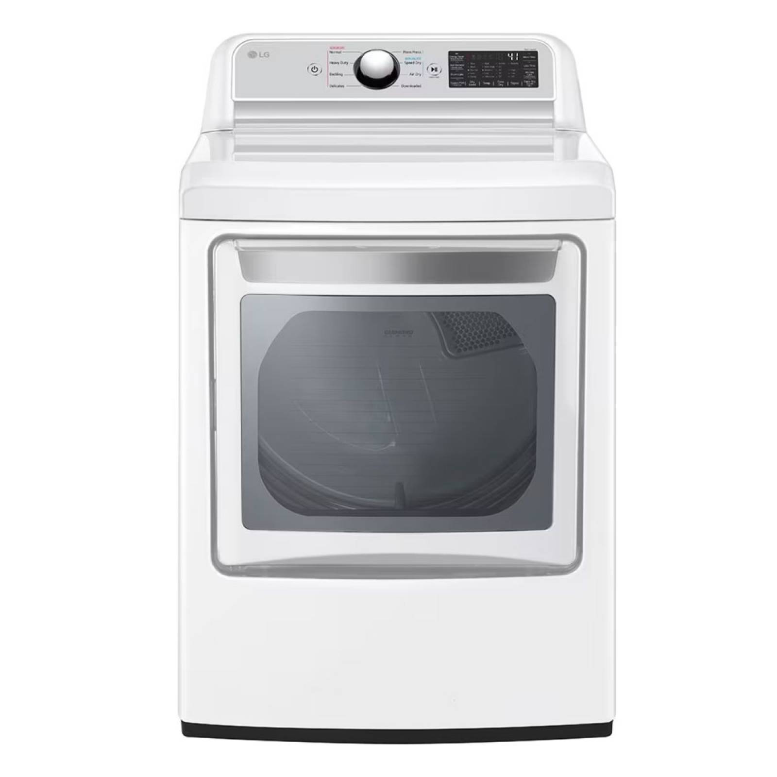 Secadora 25KG de gas color blanco marca LG
