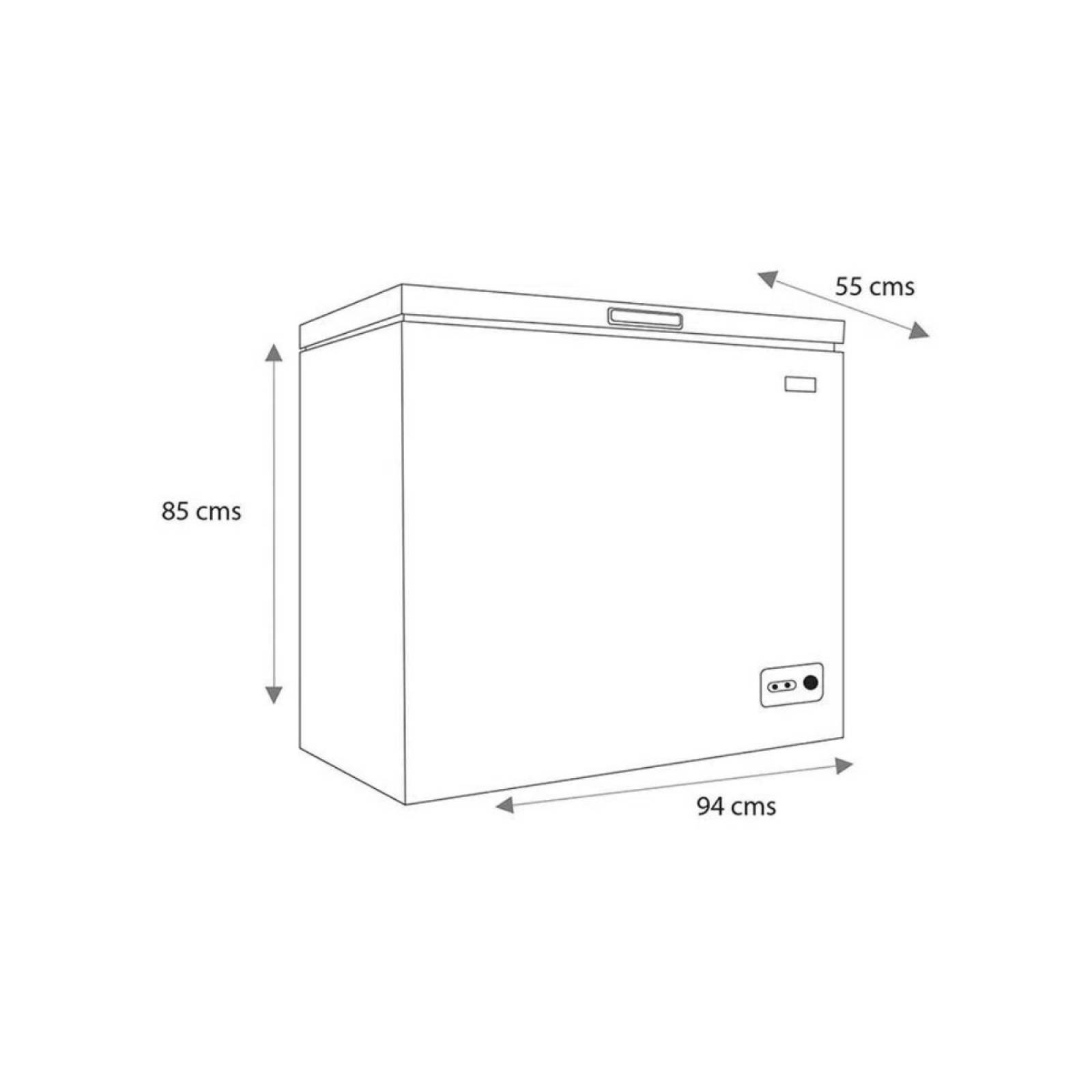 Congelador Horizontal Mabe 7 Pies CUbicos / 198 Litros CHM7BPS1
