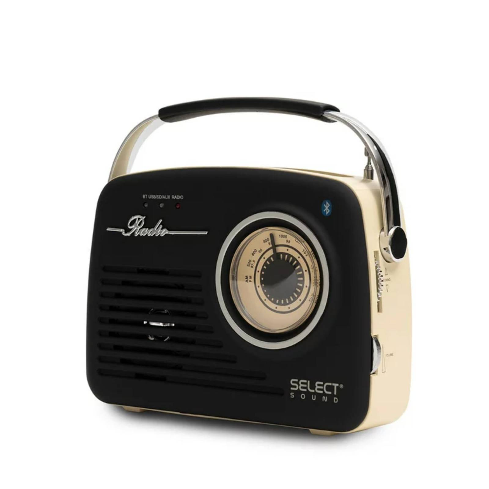 Radio Analogo Retro Select Sound Bt-1010negro