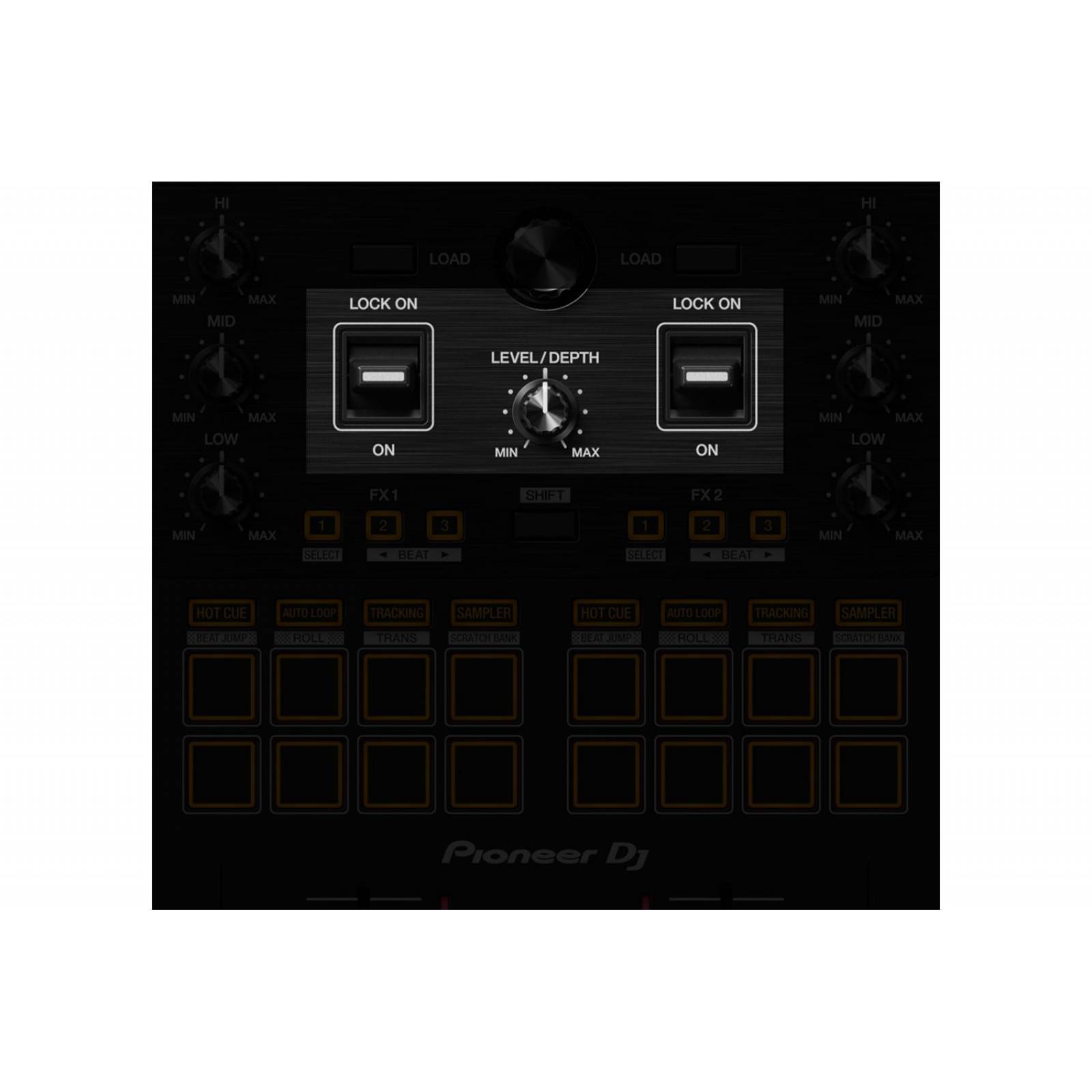 Controlador Dj De 2 Canales Pioneer Ddj-Rev1