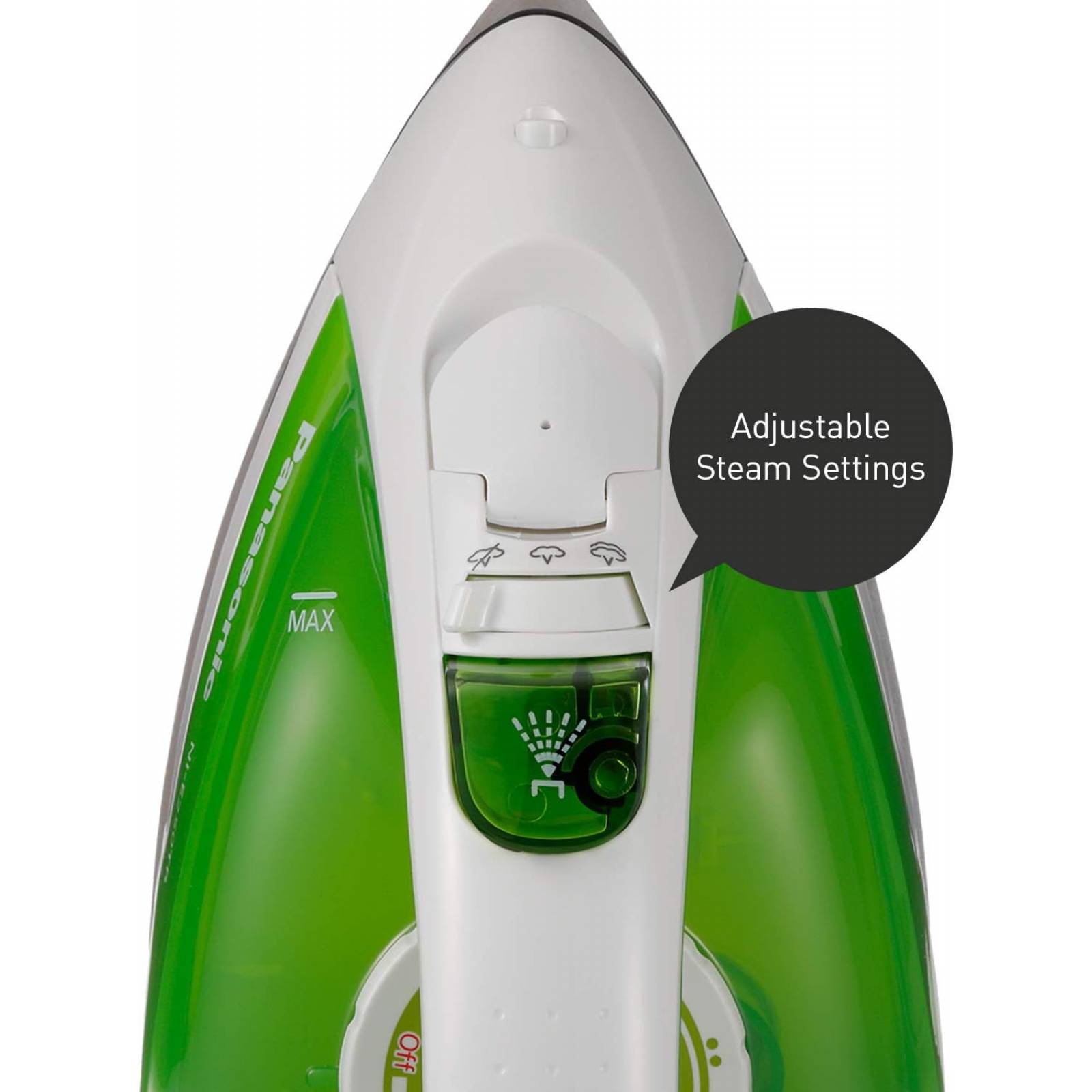 PLANCHA VERDE PANASONIC CABLE RETRACTIL