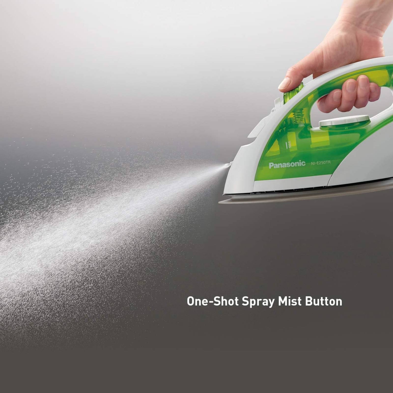 PLANCHA VERDE PANASONIC CABLE RETRACTIL