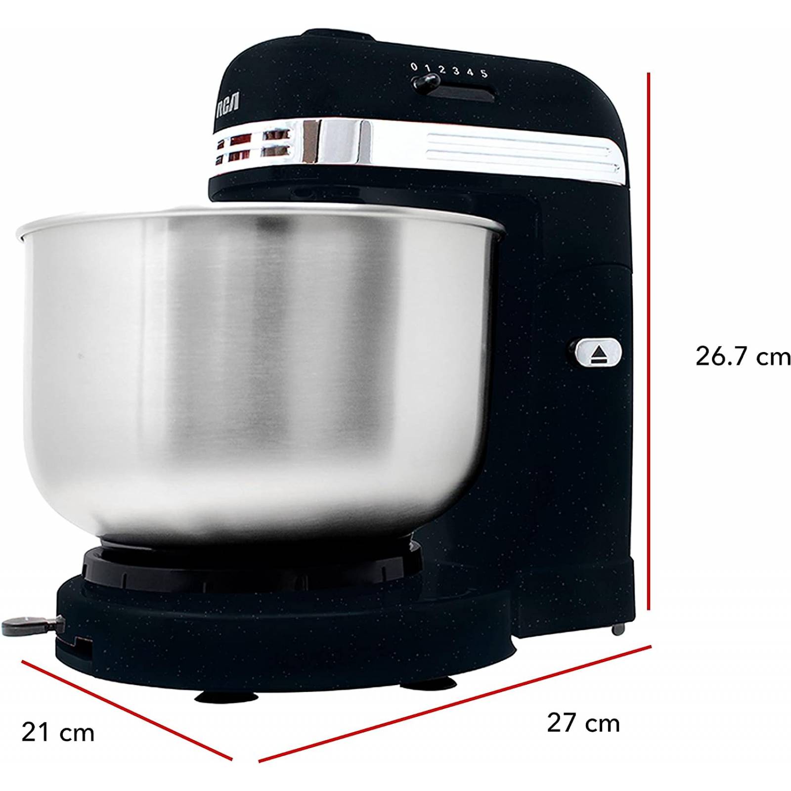 Batidora De Pedestal Con Tazón 5 Velocidades Rca