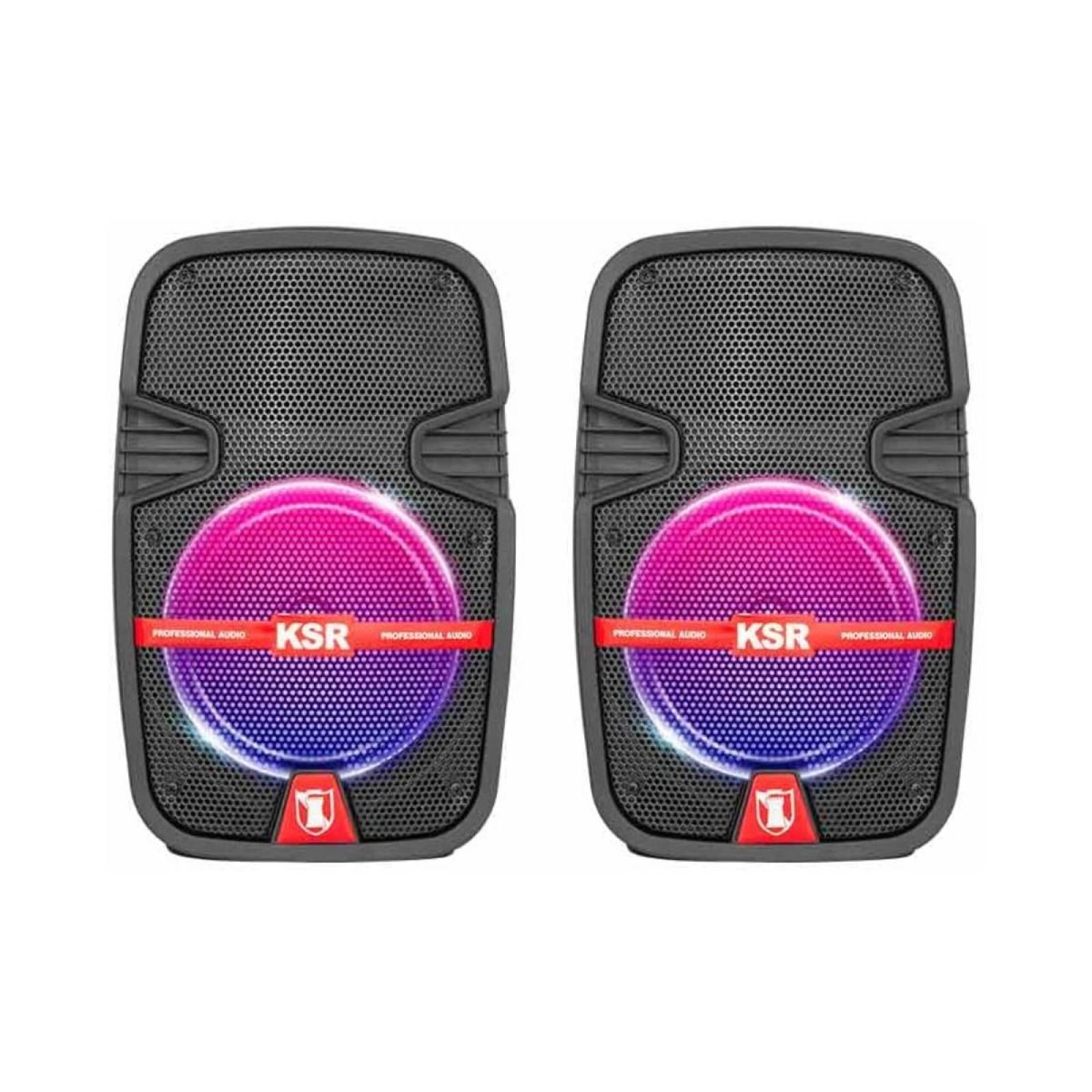 Equipo de Audio Doble 8 Pulgadas KSR PAK-7908