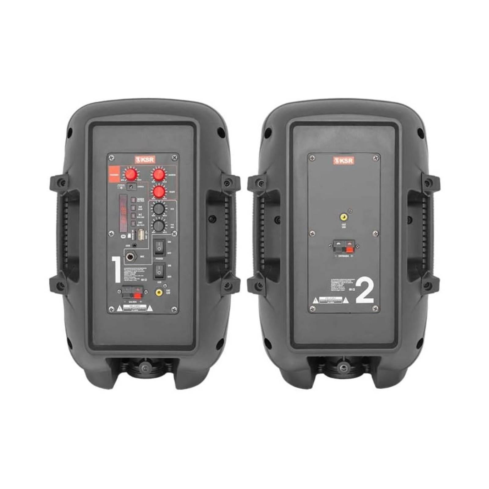 Equipo de Audio Doble 8 Pulgadas KSR PAK-7908