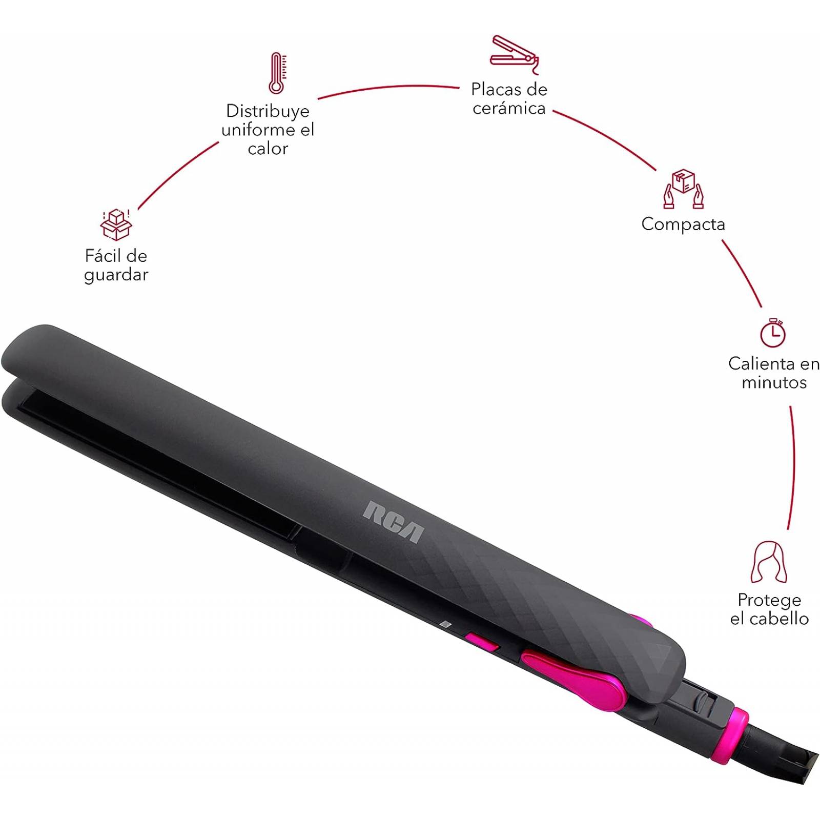 COMBO RCA PLANCHA Y SECADORA