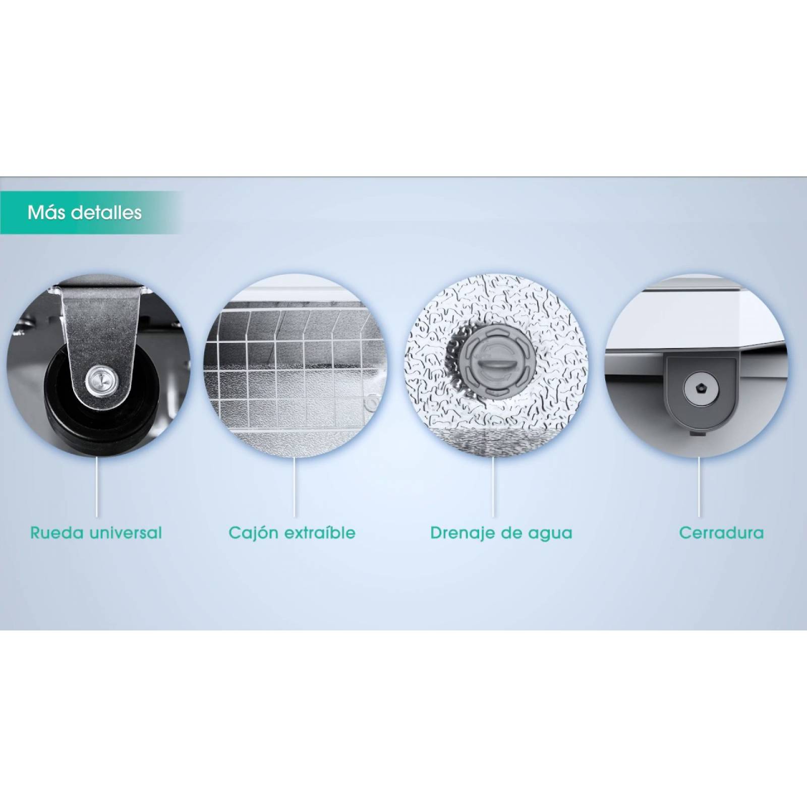 Congelador horizontal HISENSE mod. FC15D6BWX 15p3