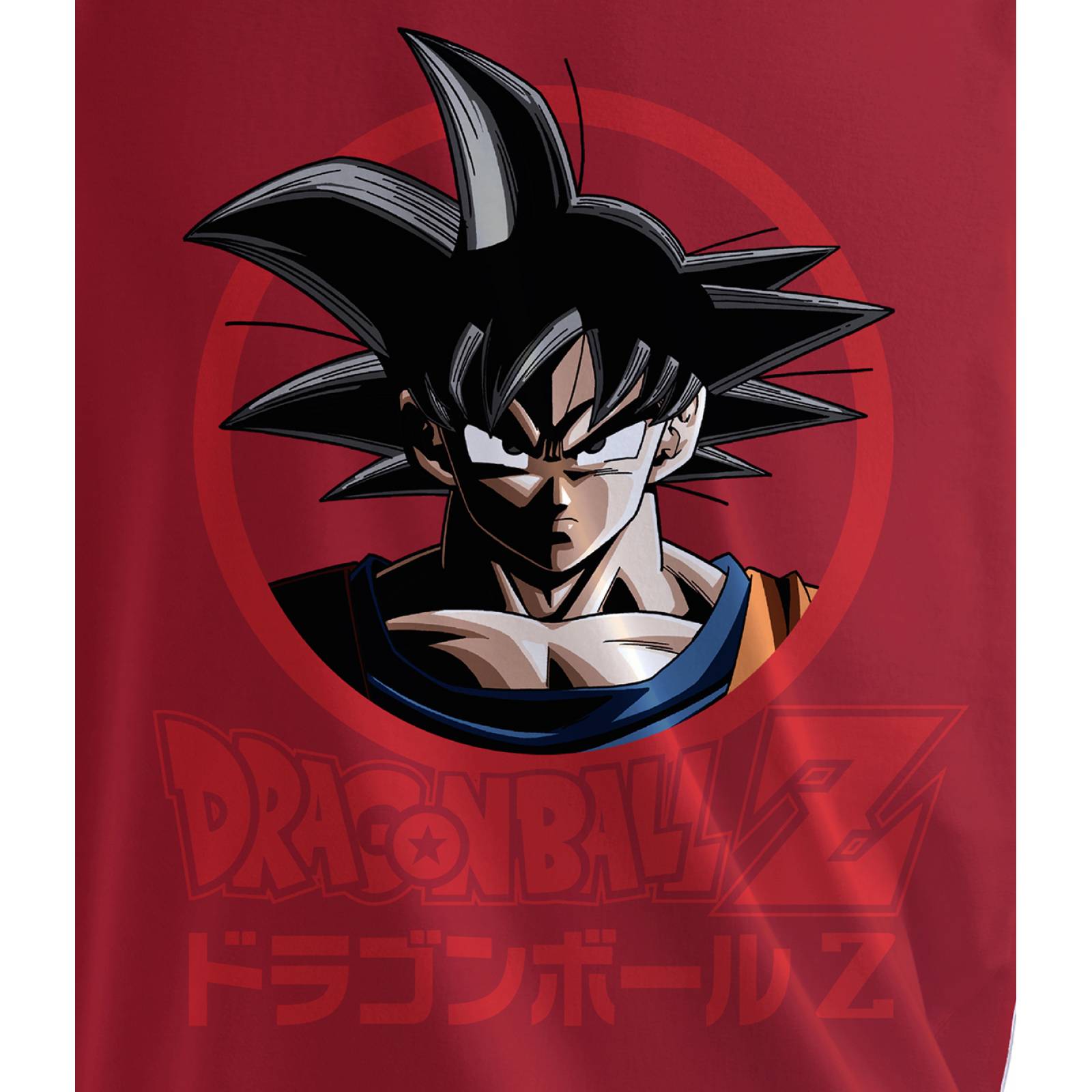 Playera para Niño de Dragon Ball Z, Goku, Rojo, Talla G