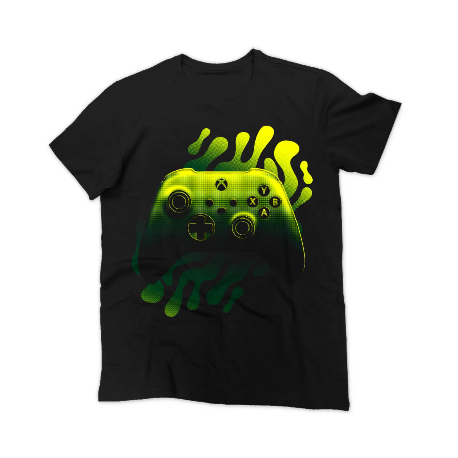 Playera para Niño de Xbox, Xbox Controller, Negro, Talla G