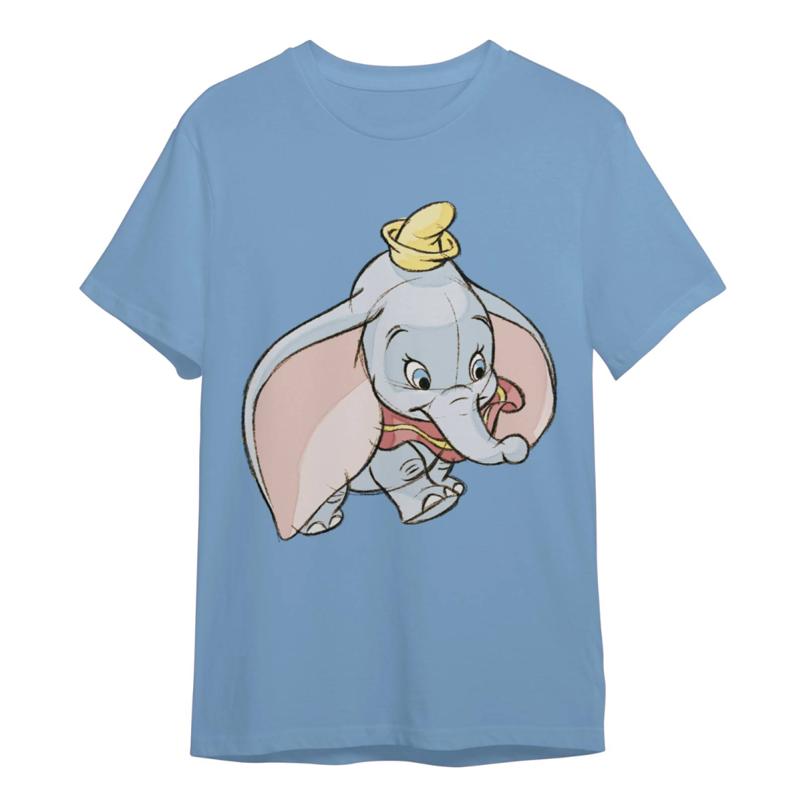 Playera para Niña de Disney, Dumbo, Azul, Talla CH