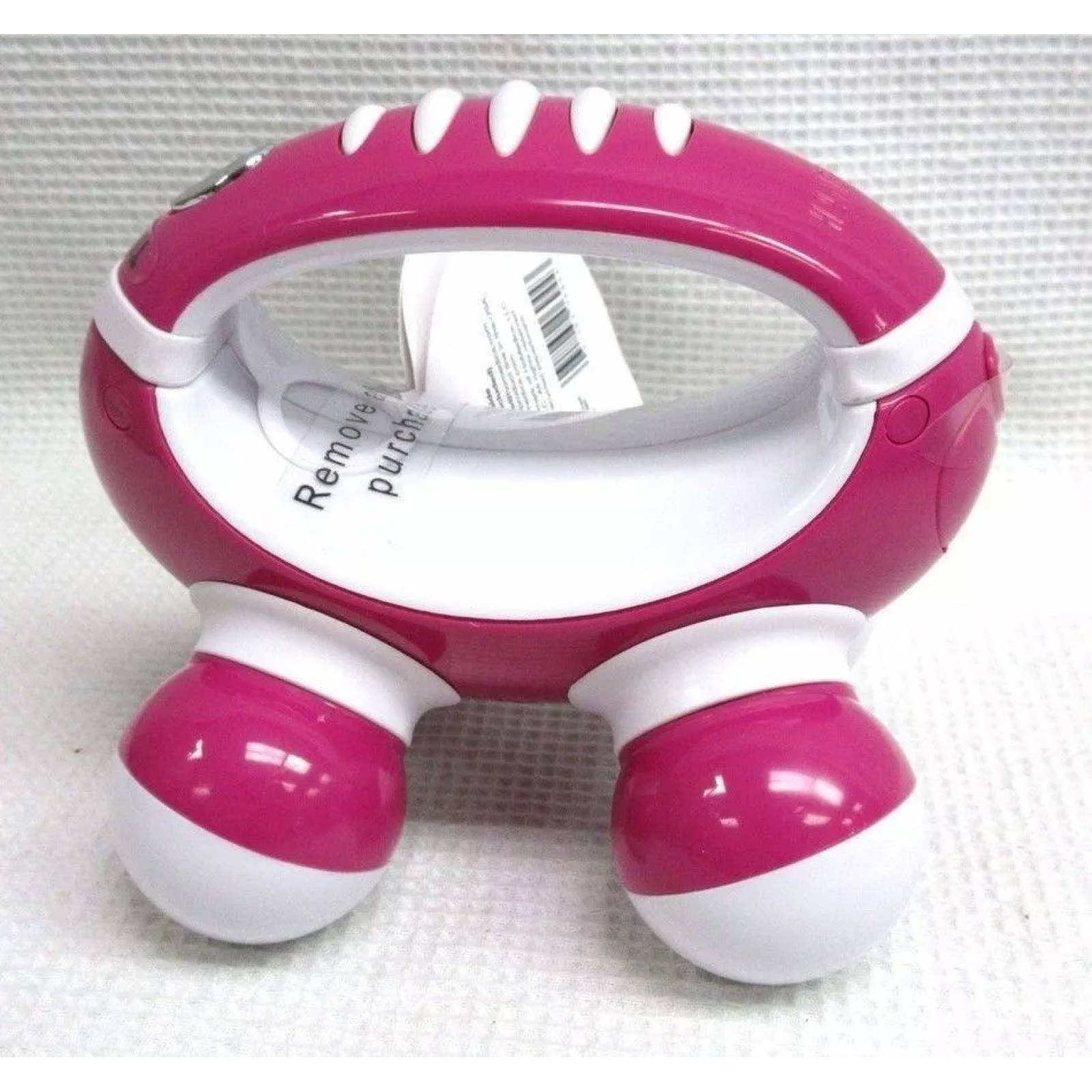 Masajeador Compacto De Mano The Original Rosa Vibrador