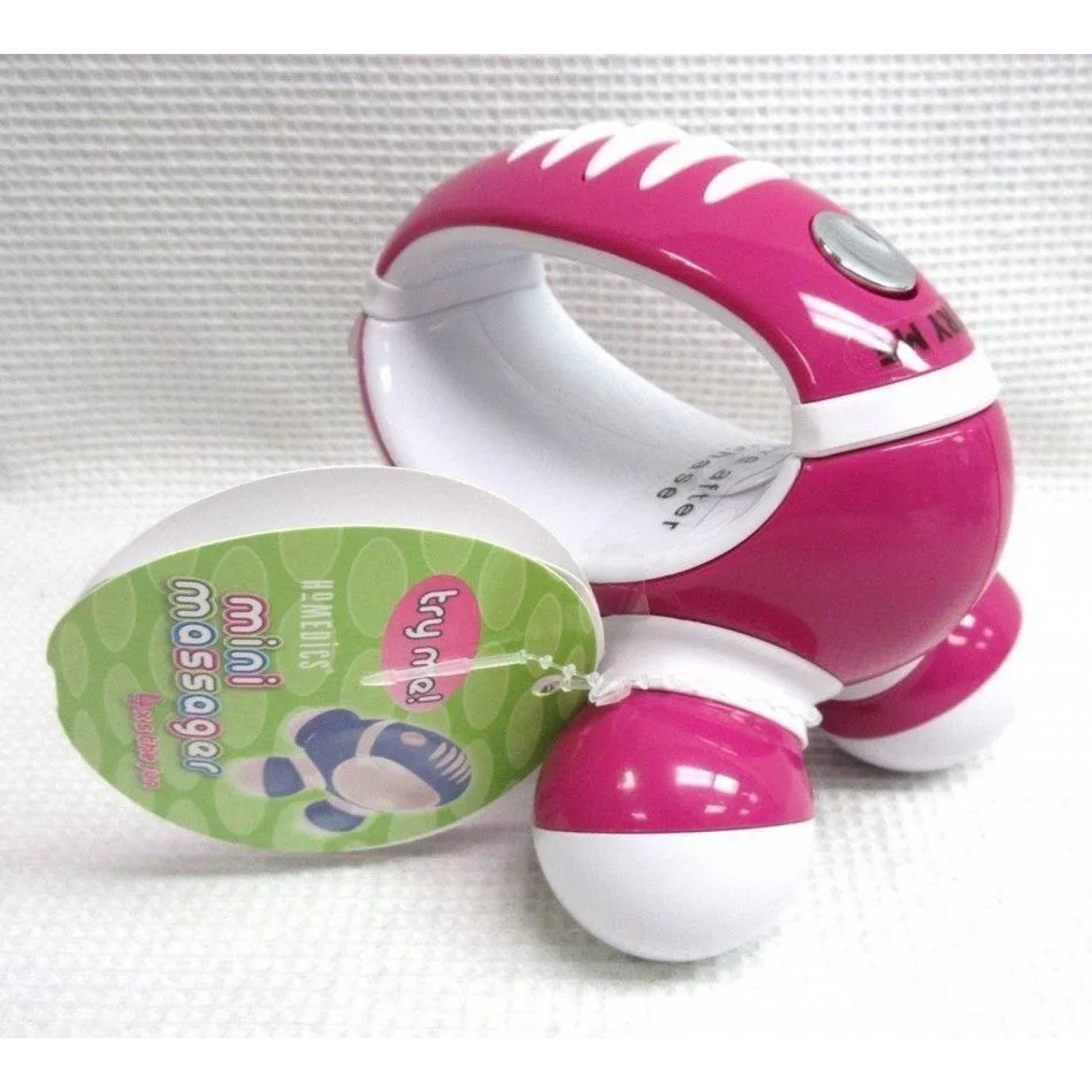 Masajeador Compacto De Mano The Original Rosa Vibrador