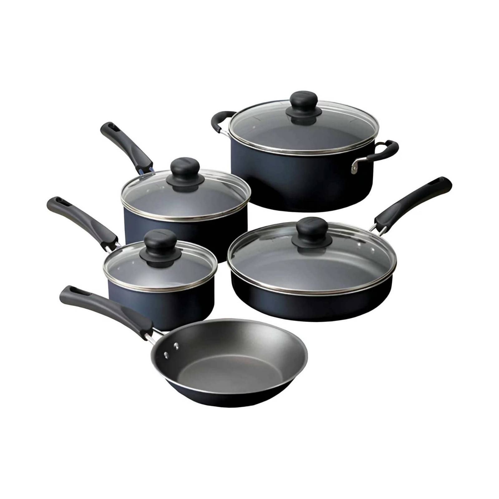 Batería de Cocina 9pz Recubierto de Baquelita Antitérmica color azul Tramontina