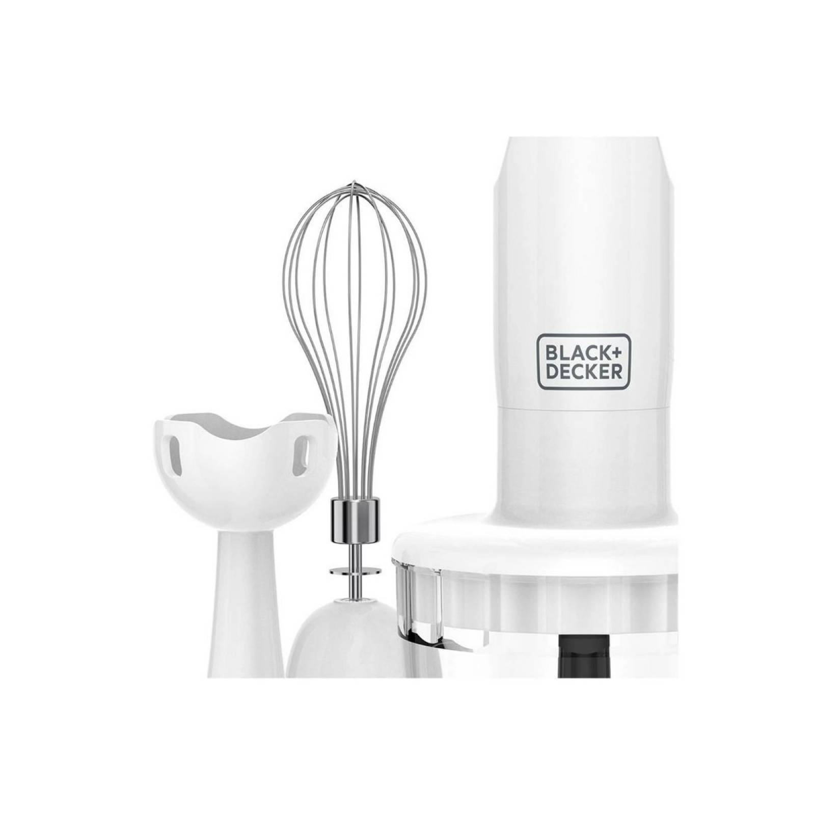 Batidora de inmersión 2vel c/accesorios Black and Decker