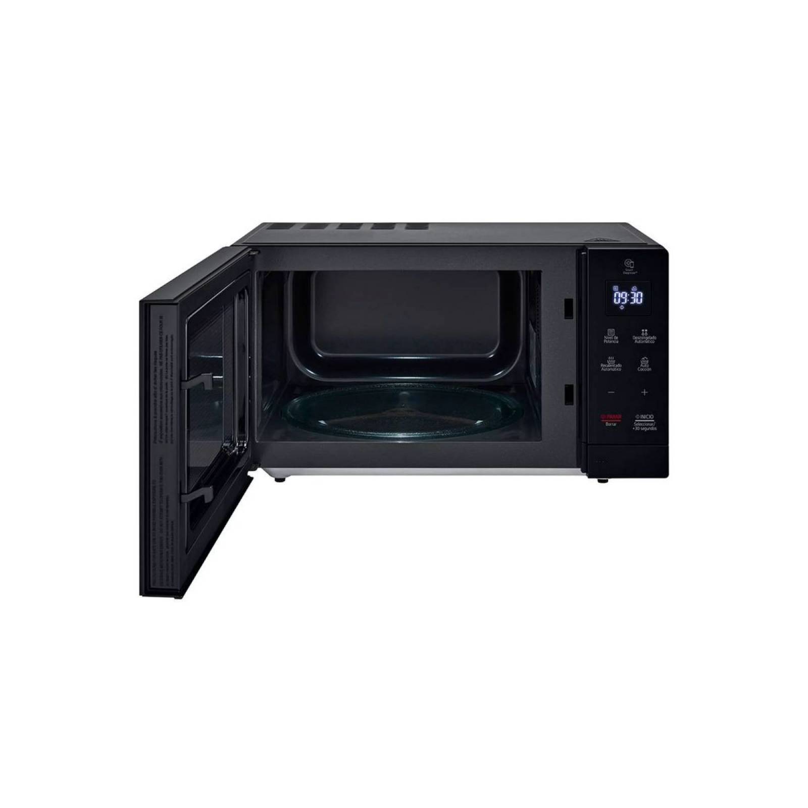 Horno de Microondas LG 1.1 pies cúbicos negro MS3032JAS
