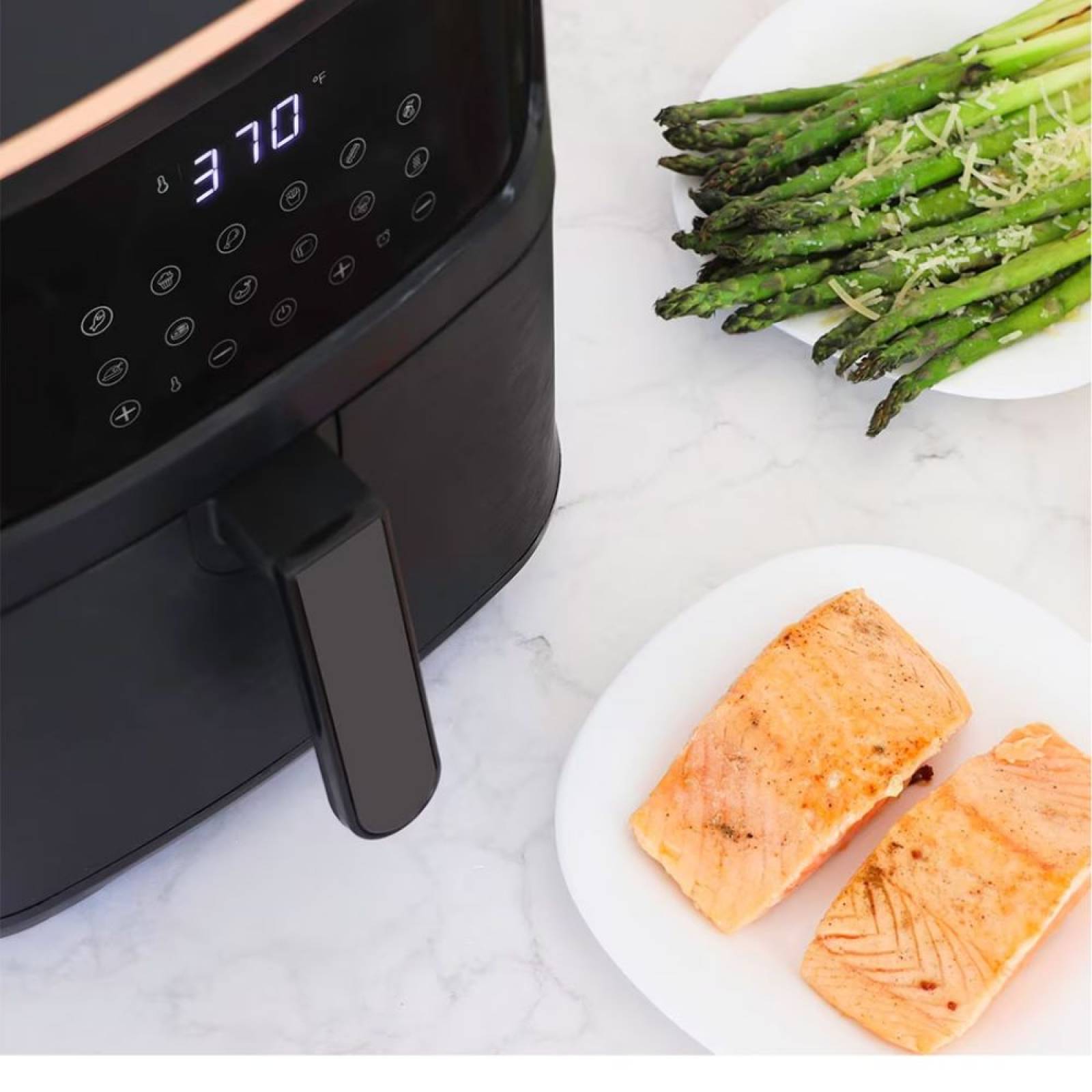 Freidora de aire Masterchef 3.5 litros negra MK-AF-35TM