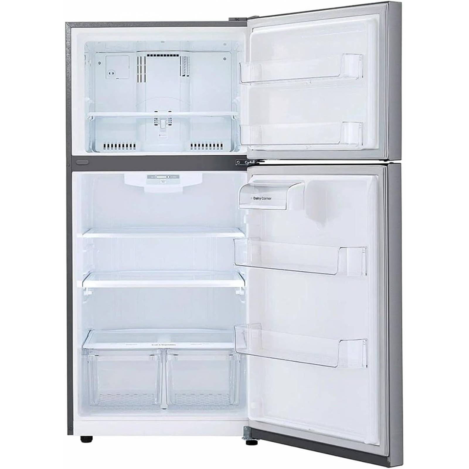 Refrigerador Top Mount 20 pies cúbicos acero inoxidable con puerta Reversible Smart Inverter lt57bpsx