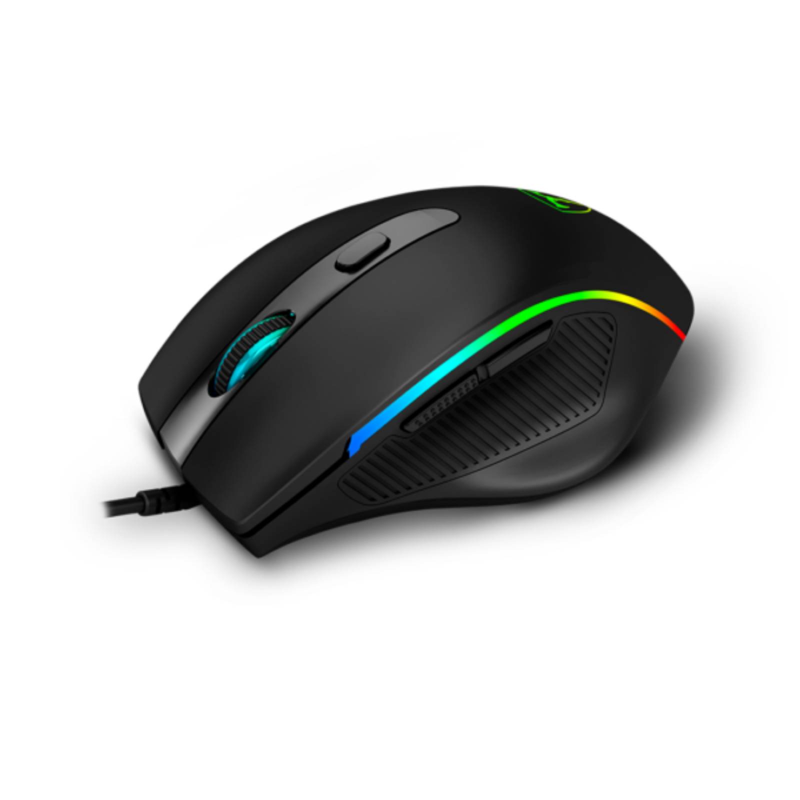 Mouse Gamer T-Dagger Recruit 2 T-TGM108 Alambrico/ USB/ RGB/ 7 Botones/ Max 3200DPI/ Color Negro 