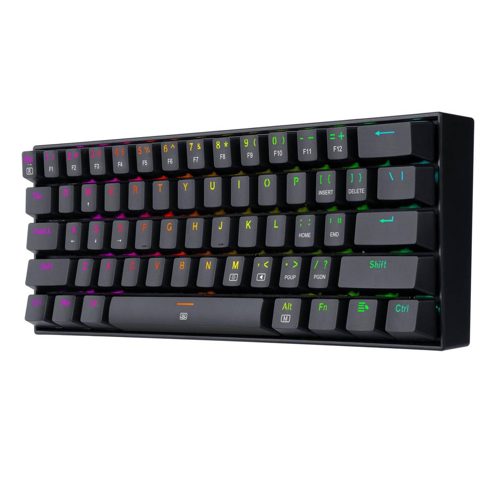 Teclado Gamer Redragon Dragonborn K630 Qwerty Red Inglés 
