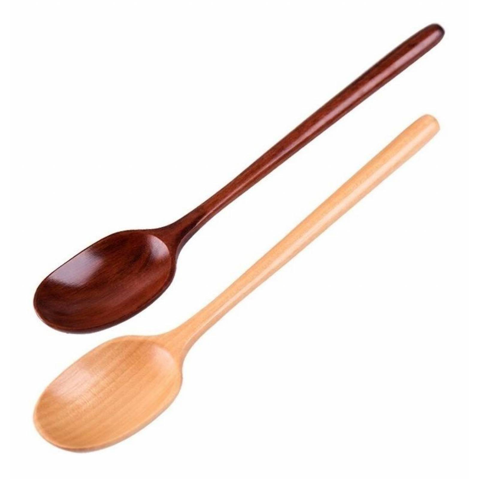 Cuchara Grande De Bambu Madera Practica Resistente, Calidad Marrón claro