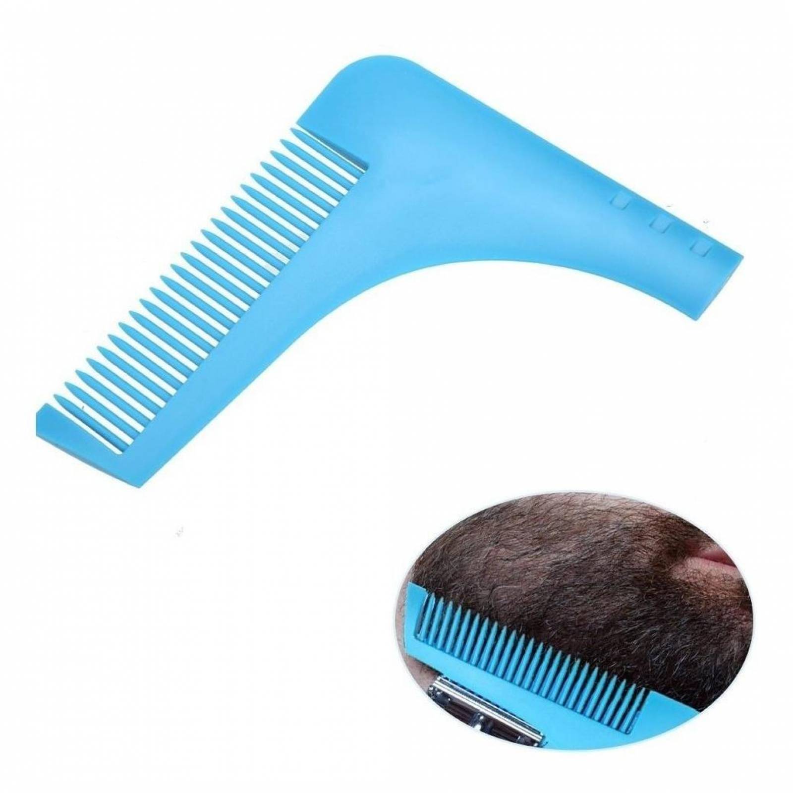 Peine Cepíllo Delineador De Barba Bigote Tipo Beard Bro 