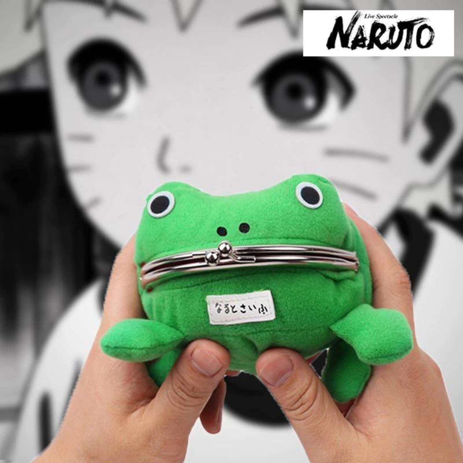 Monedero Sellingo Rana Verde Cartera Naruto Sasuke Boruto 