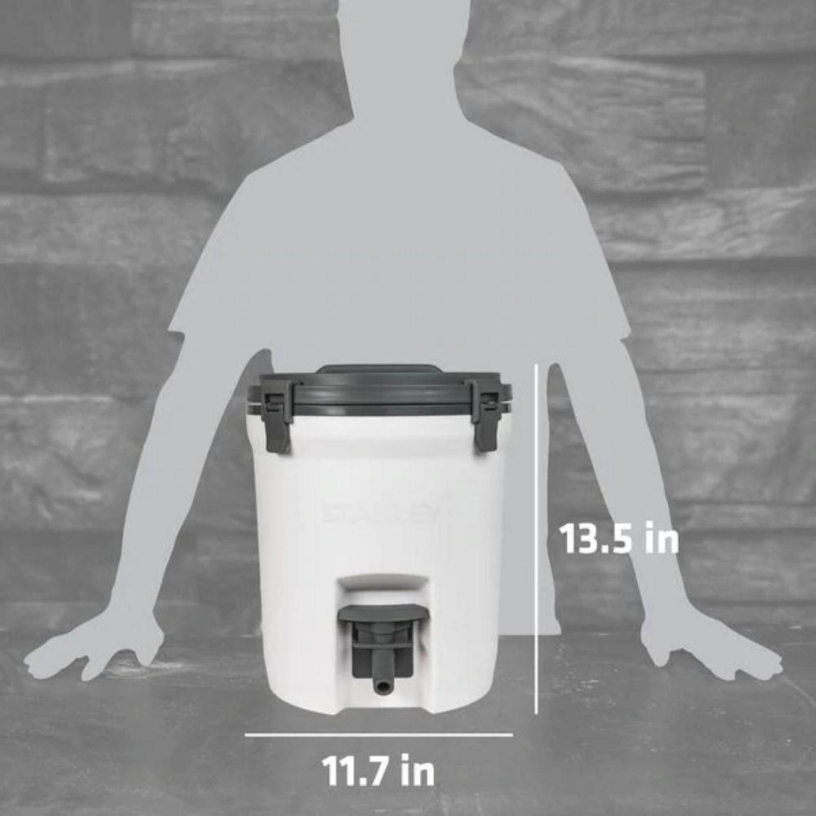 Stanley Jarra Térmica para Agua Adventure 2 Galones (7.5l) Verde 7.5 litros