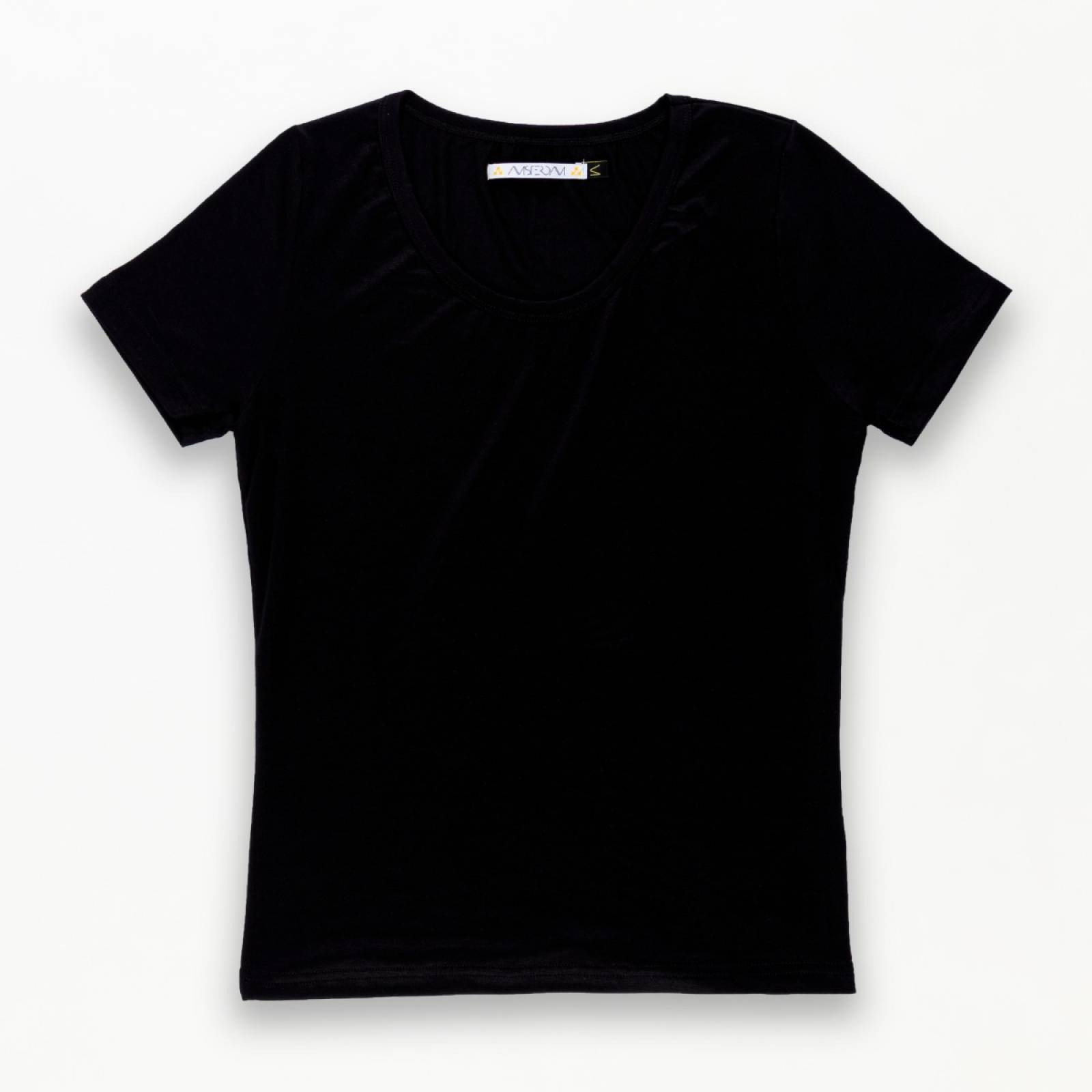 Blusa Negra Básica A La Moda Para Todo Tipo De Ocasión 