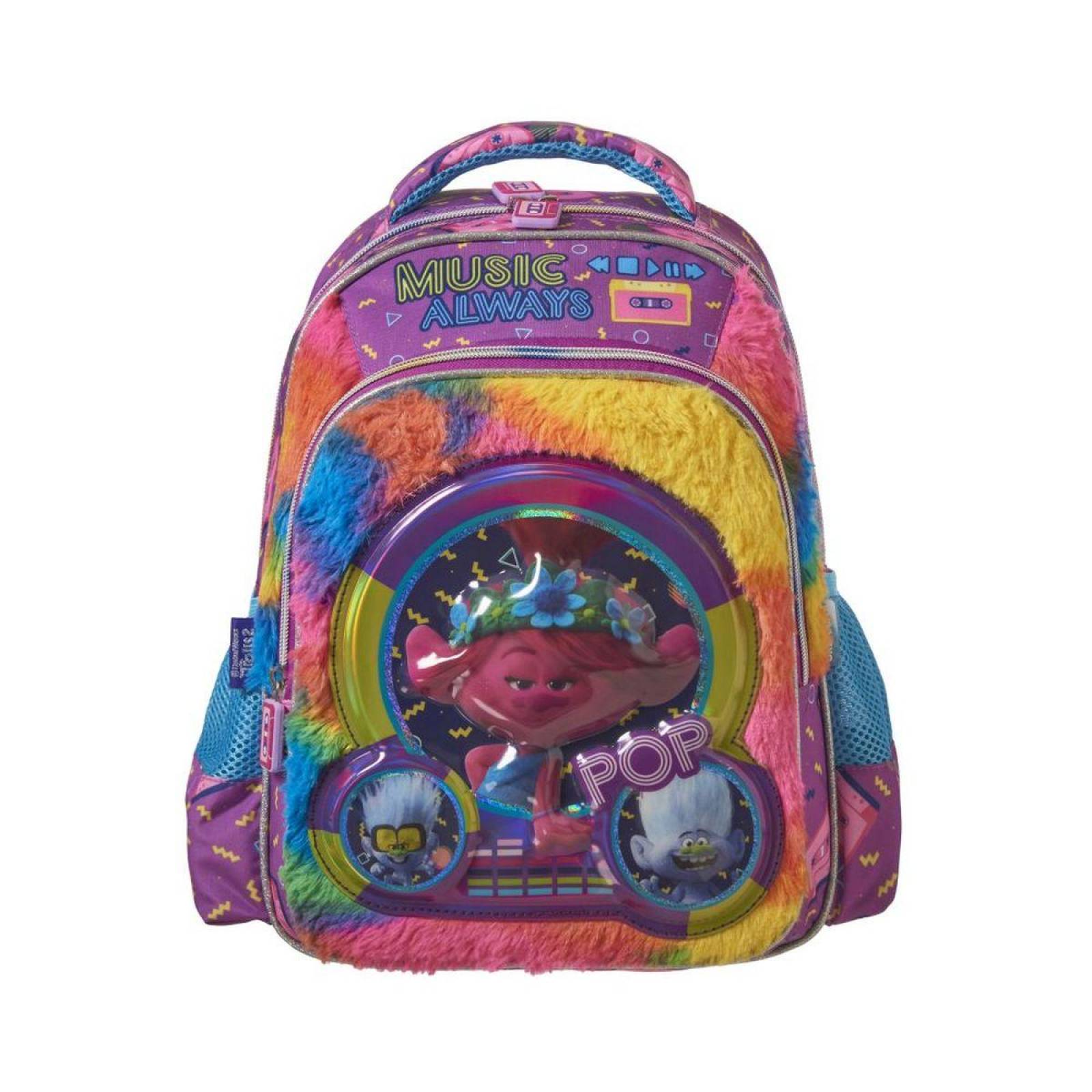 Mochila Kinder Trolls Pop Style