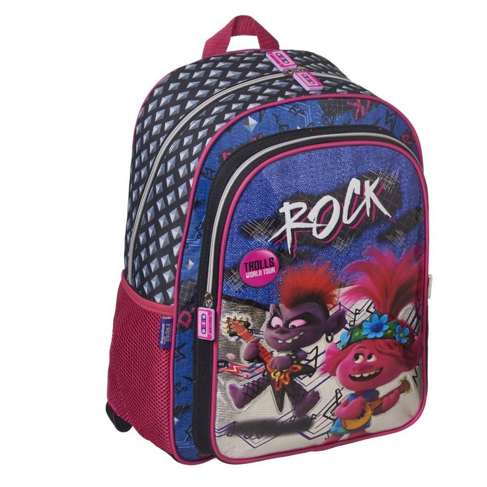 Mochila Primaria Trolls Rock 