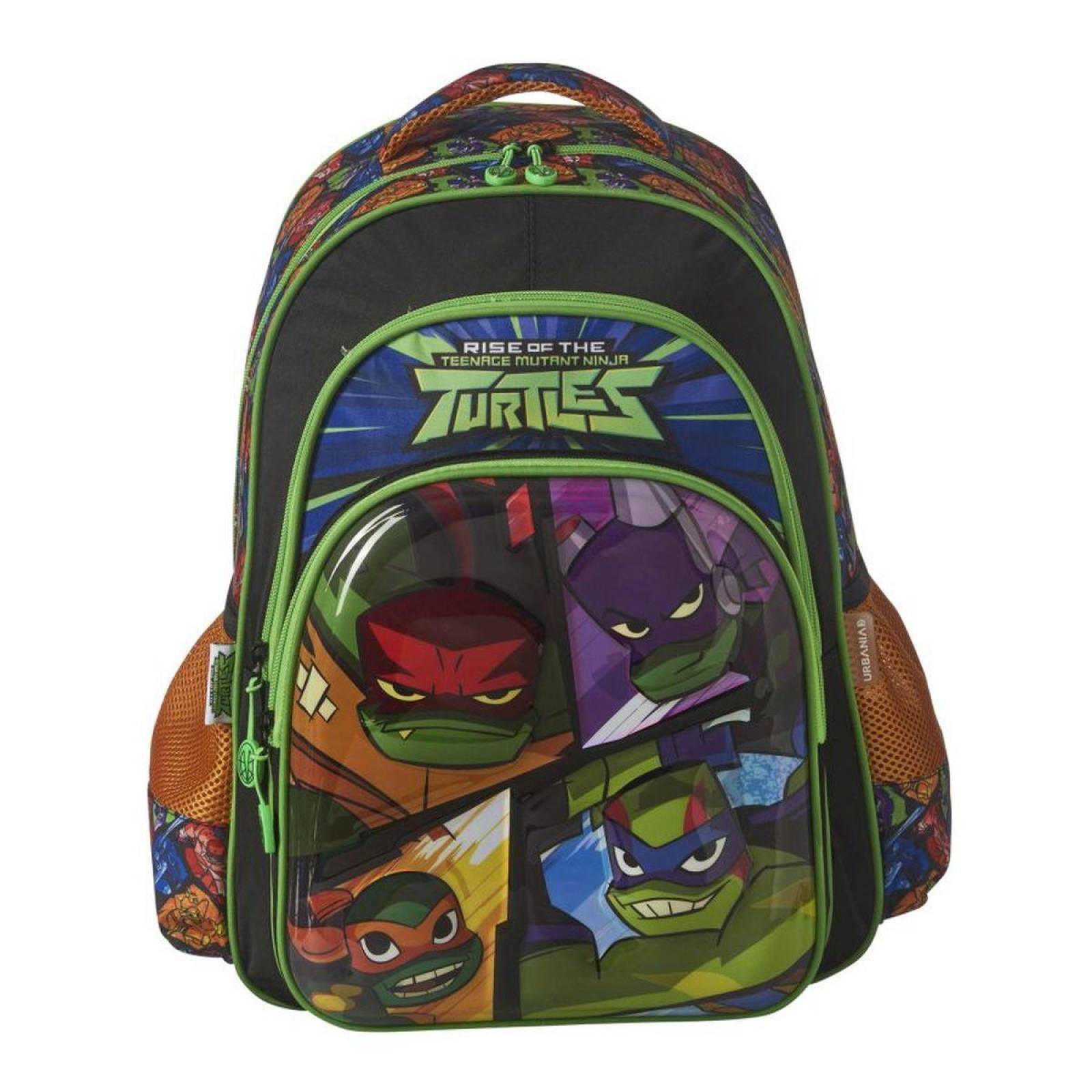 Mochila Primaria Las Tortugas Ninja Ninja Power