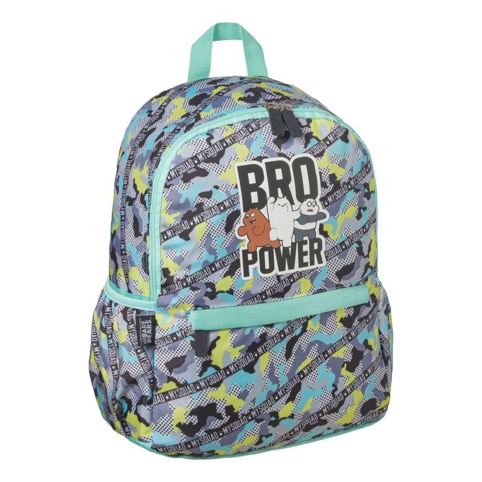 Mochila Primaria Escandalosos Bro Power 