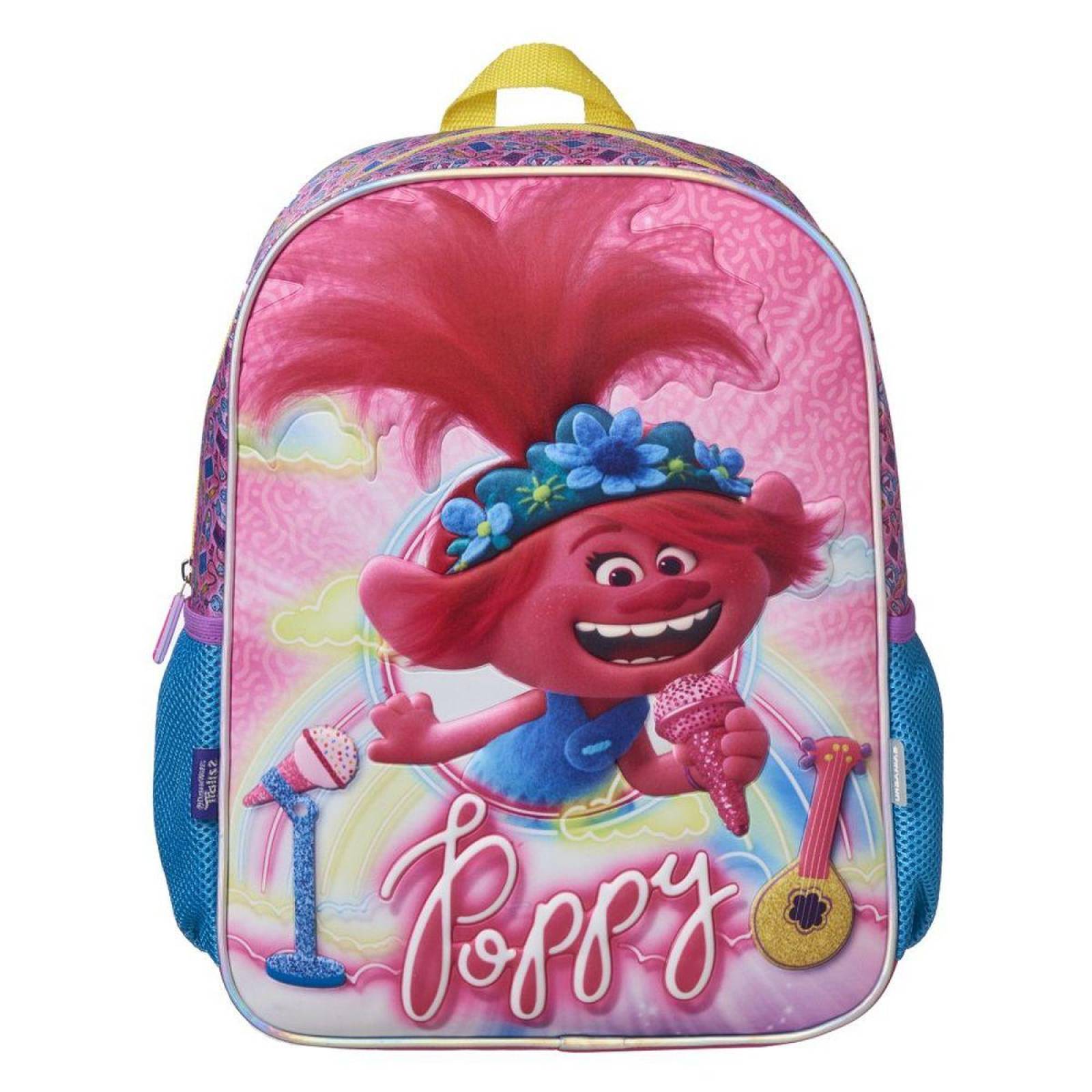 Mochila Primaria Trolls Poppy 