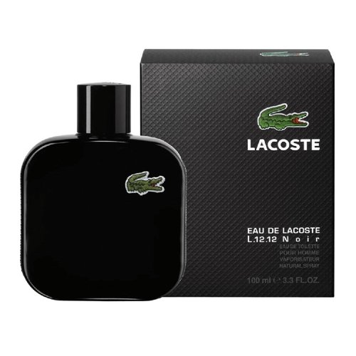 Lacoste L1212 Noir Eau De Toilette 100 ml