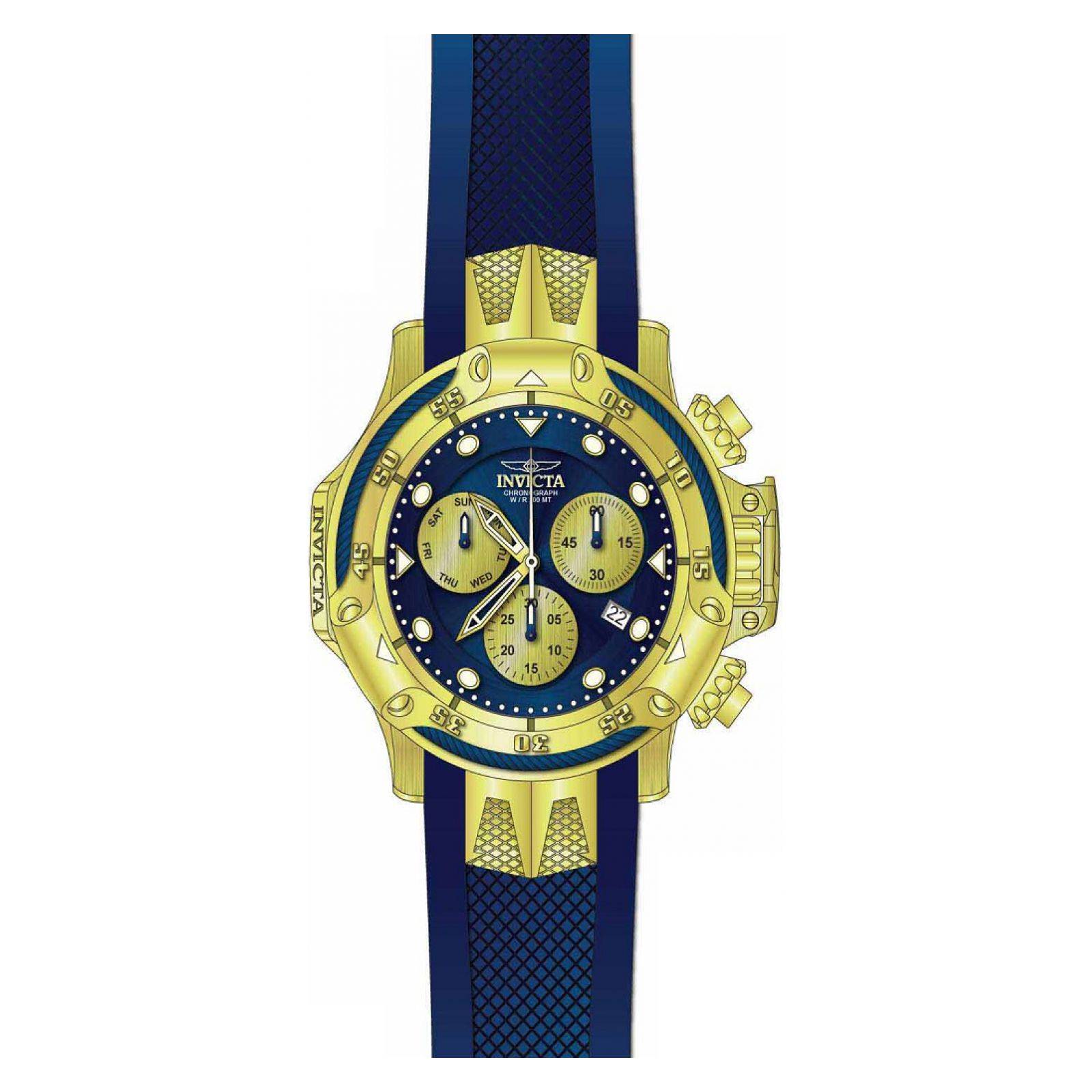 Reloj Invicta 26966 Dorado azul para Hombres