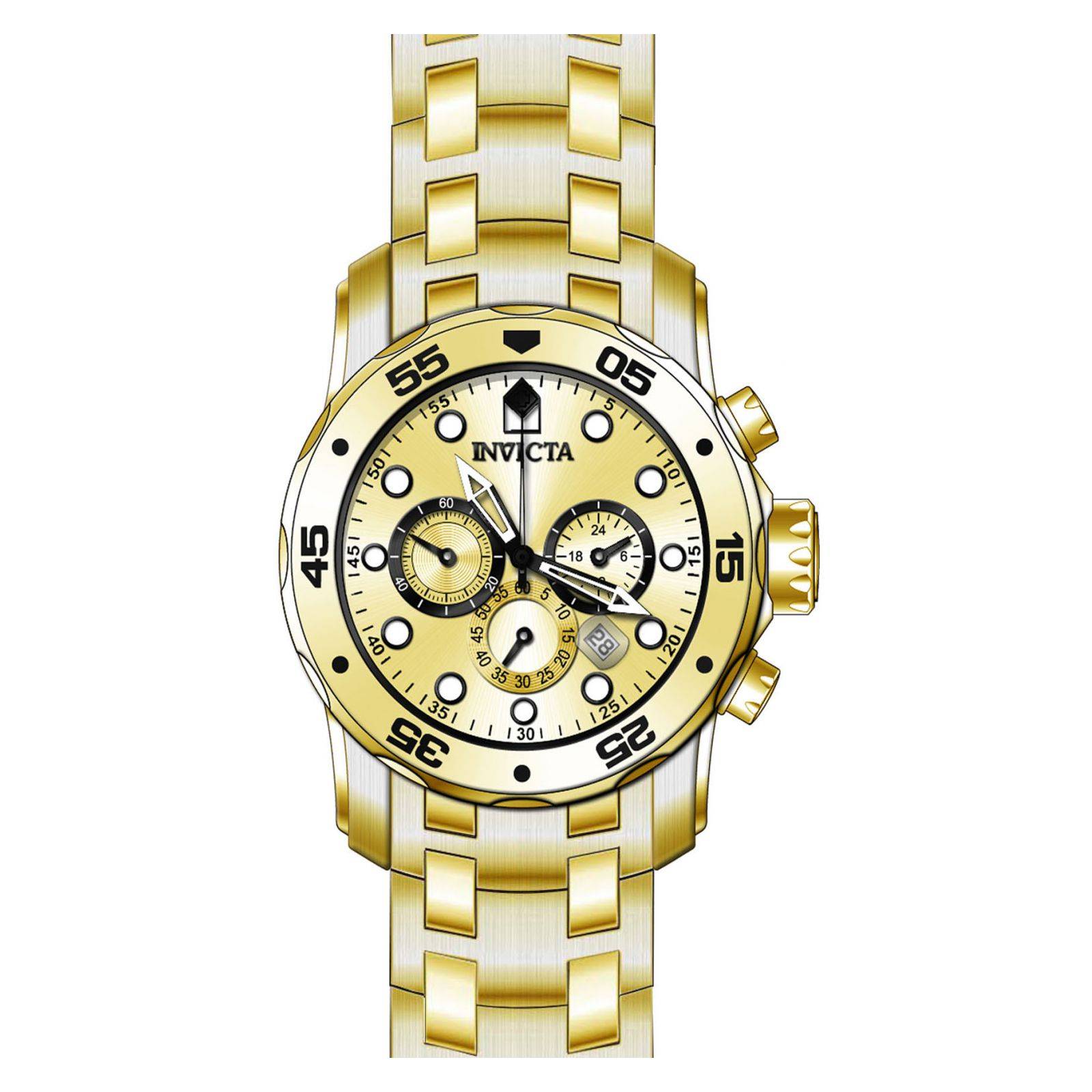 Reloj Invicta 0074 Oro para Hombres