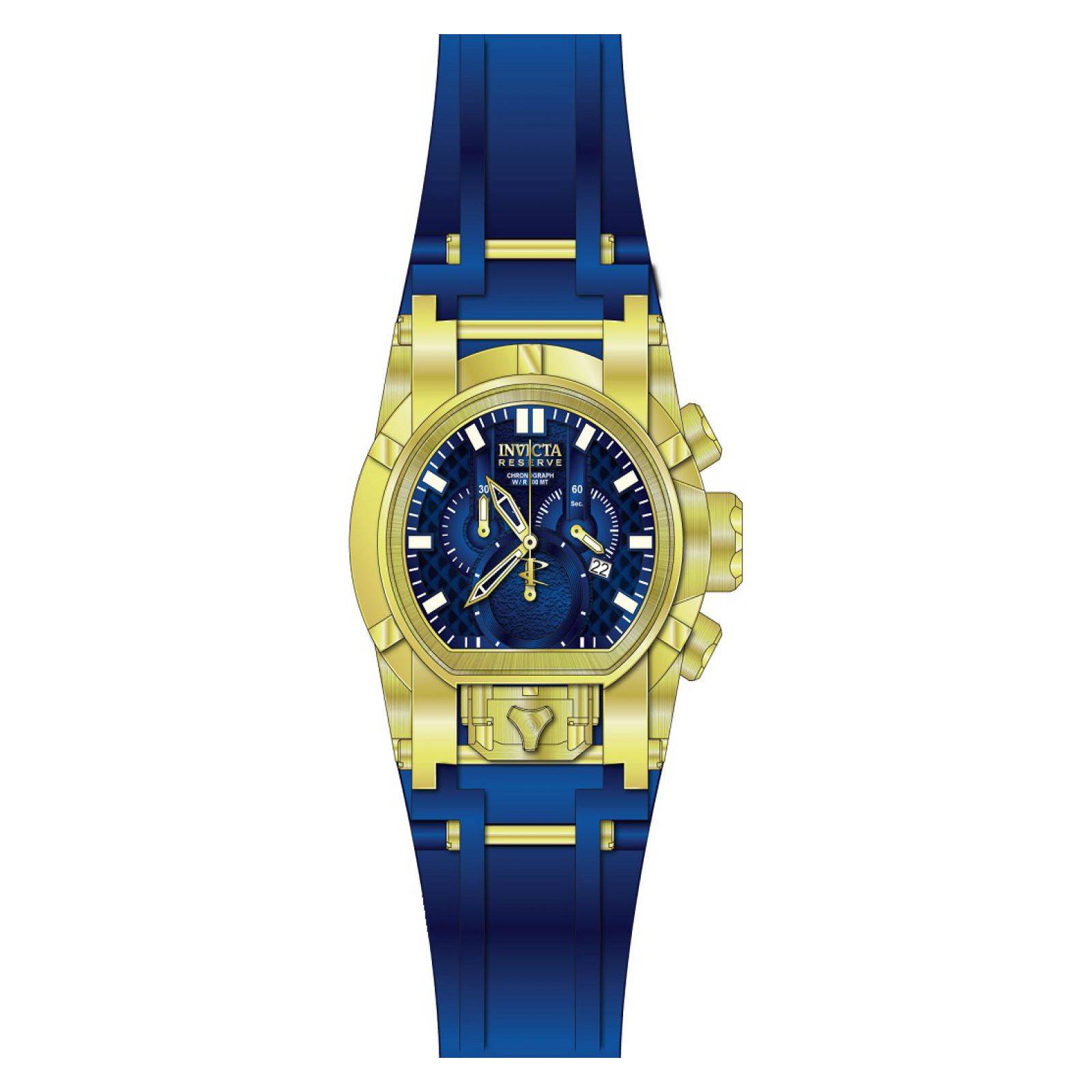 Reloj Invicta 25608 Azul dorado para Hombres