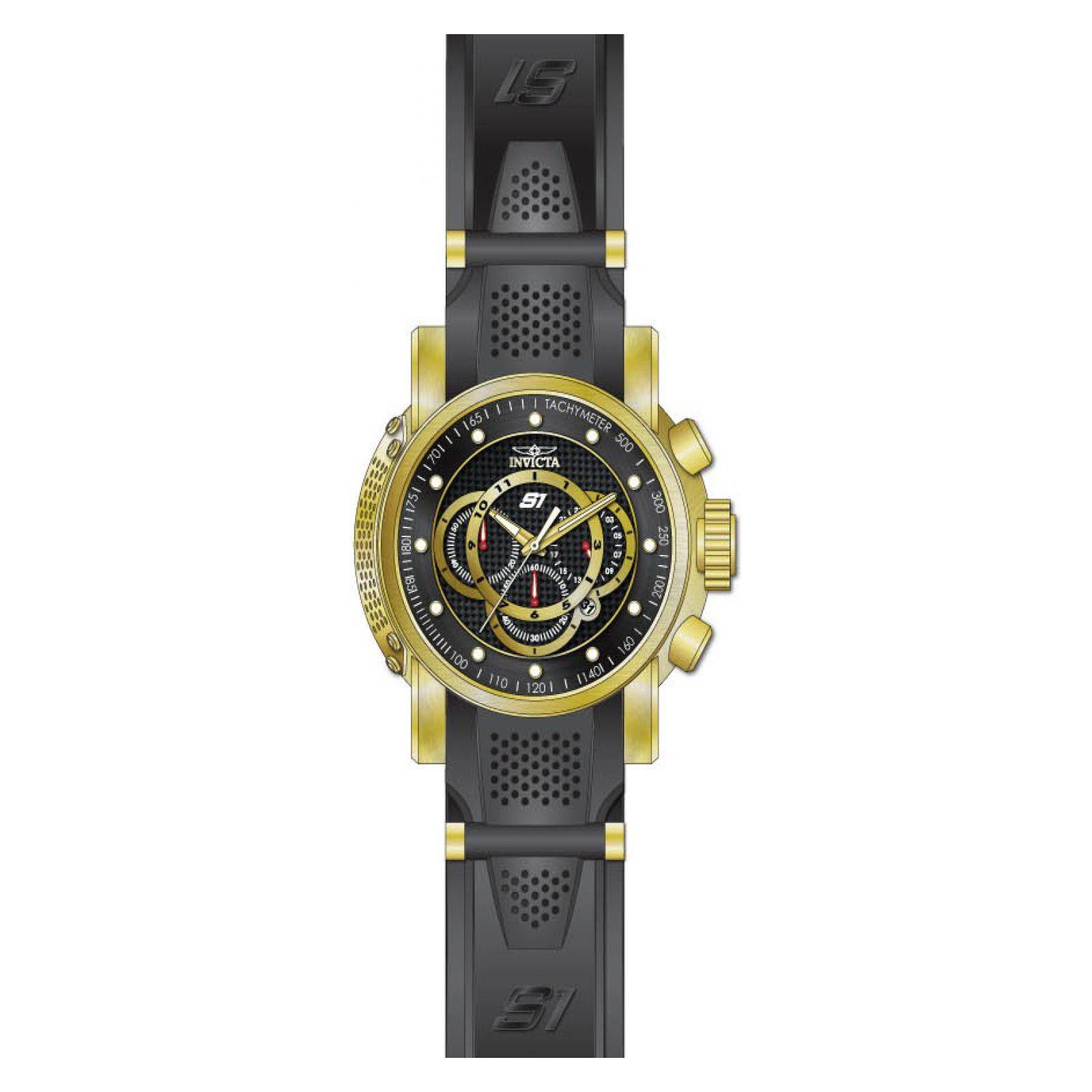 Reloj Invicta 19327 Dorado negro para Hombres