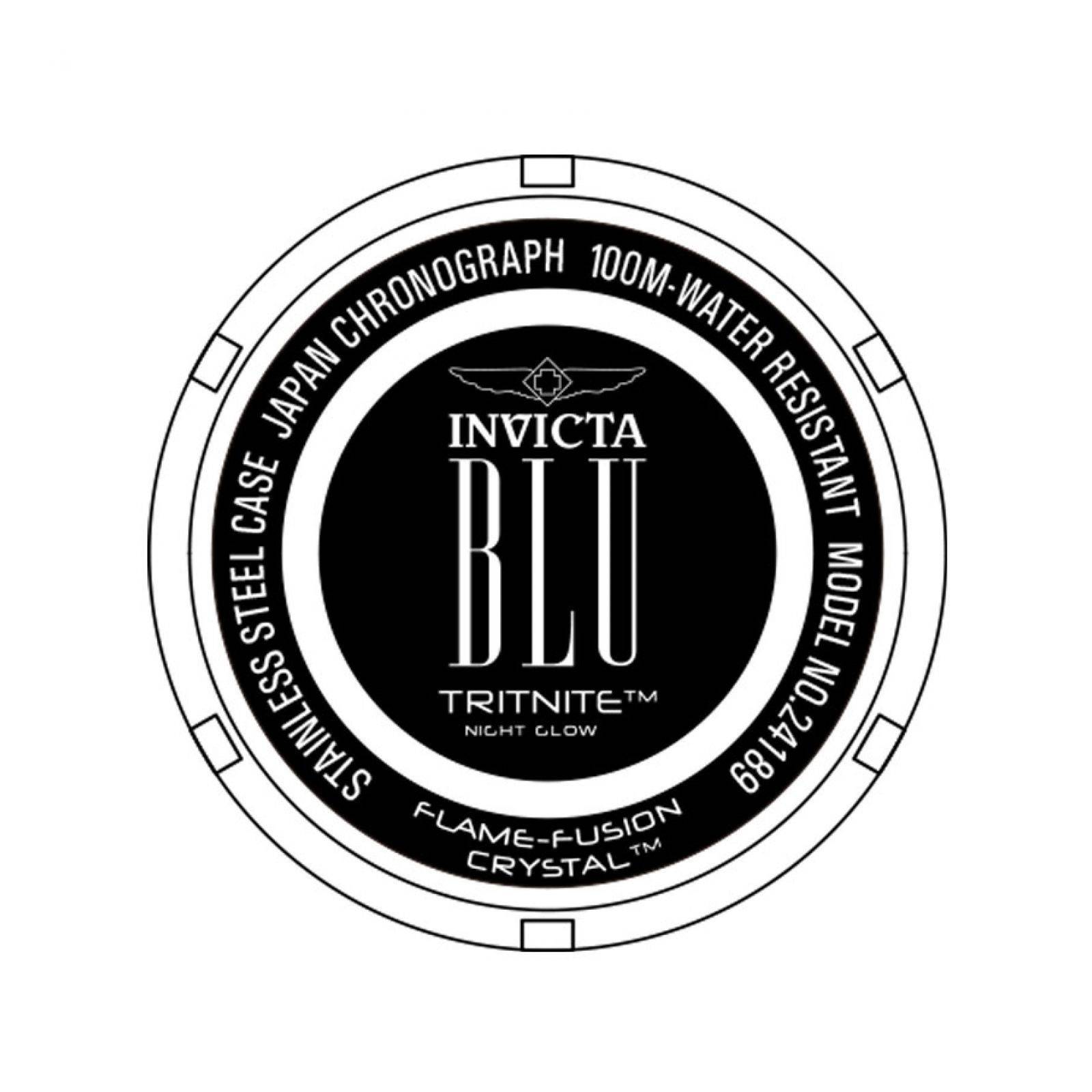 Reloj Invicta 24189 Oro rosa gris para dama