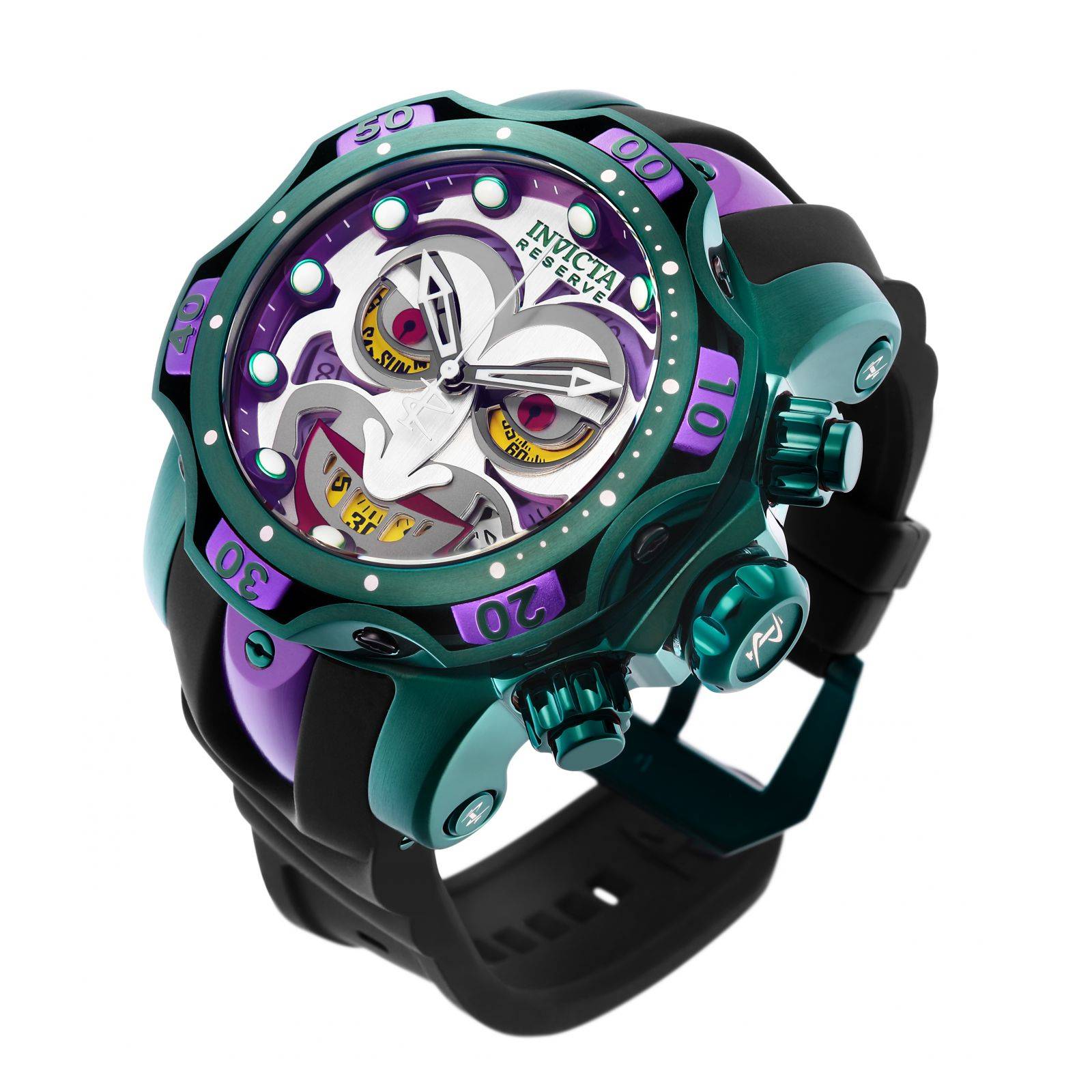 Reloj Invicta 26790 Negro Púrpura Verde para Hombres