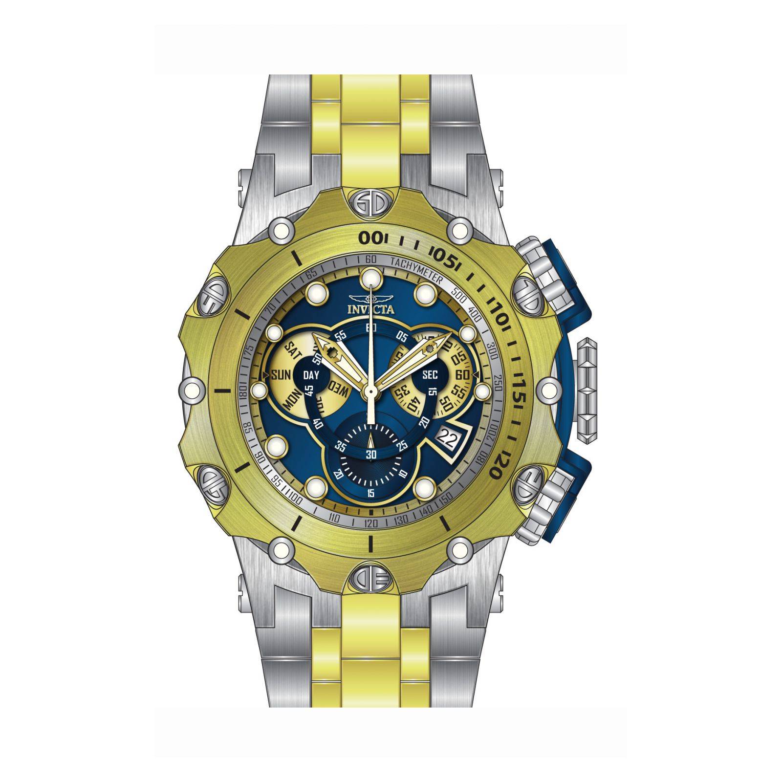 Reloj Invicta 32763 Acero oro para Hombres