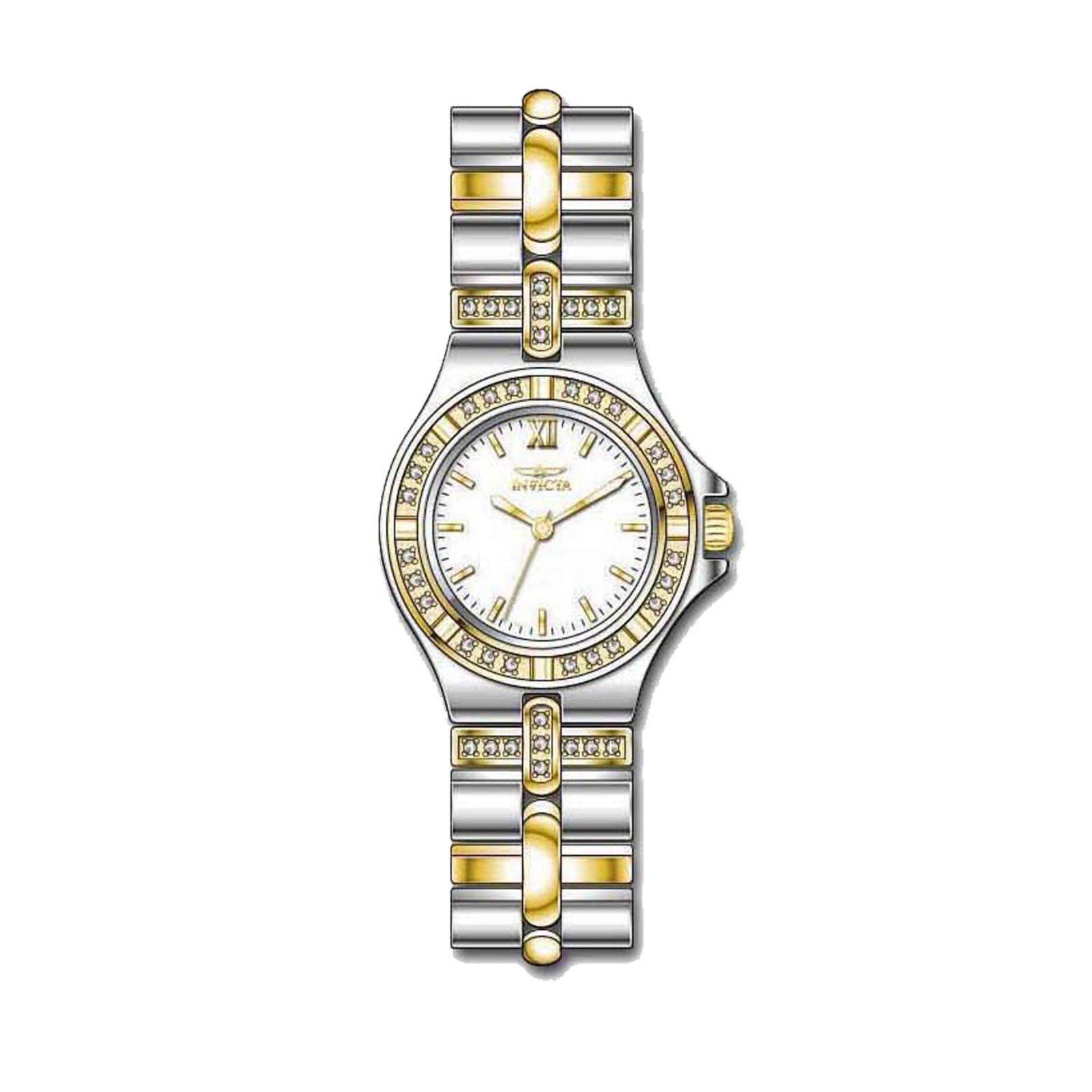 Reloj Invicta 0133 Oro acero para dama