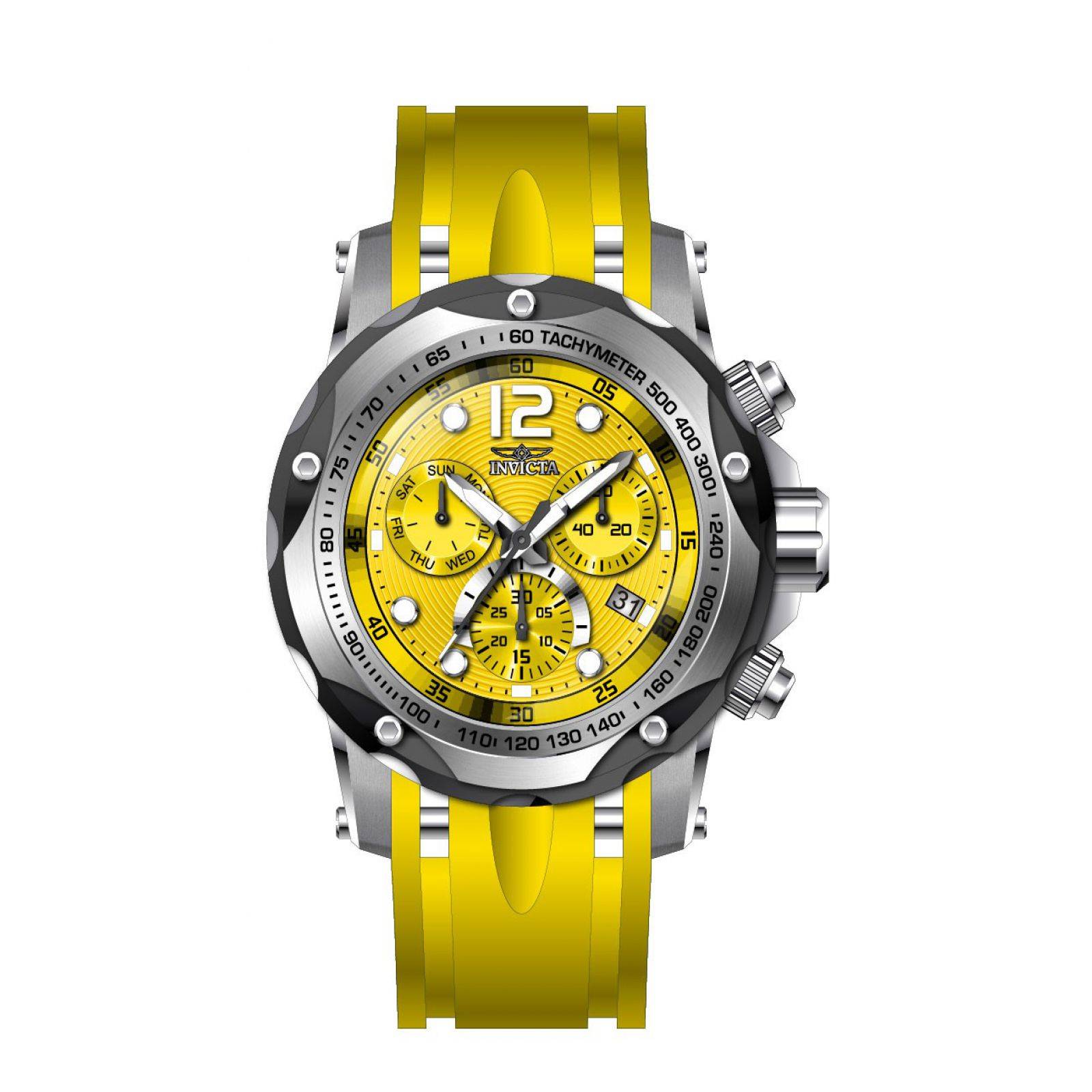 Reloj Invicta 33962 Amarillo para Hombres