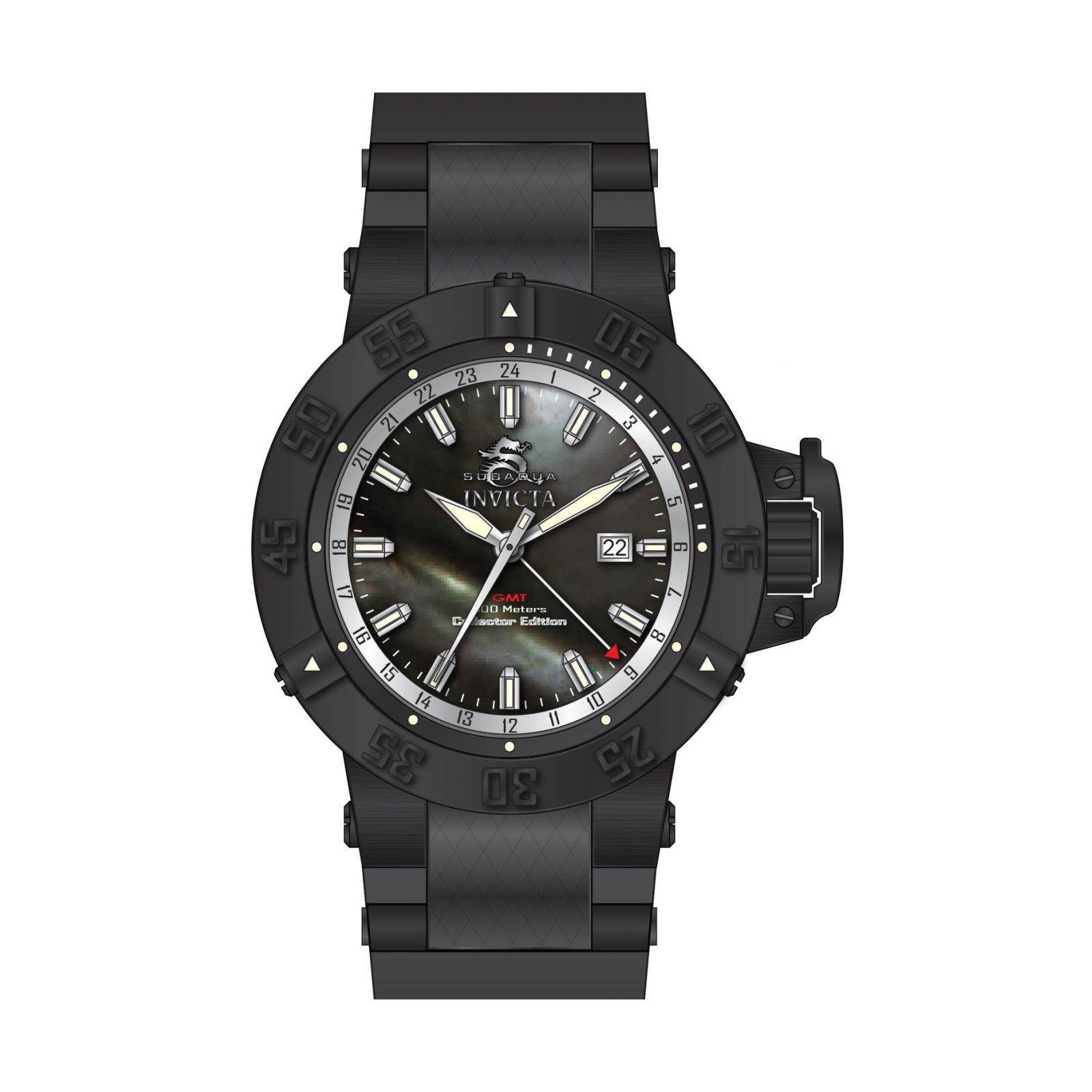 Reloj Invicta 0736 Negro para Hombres