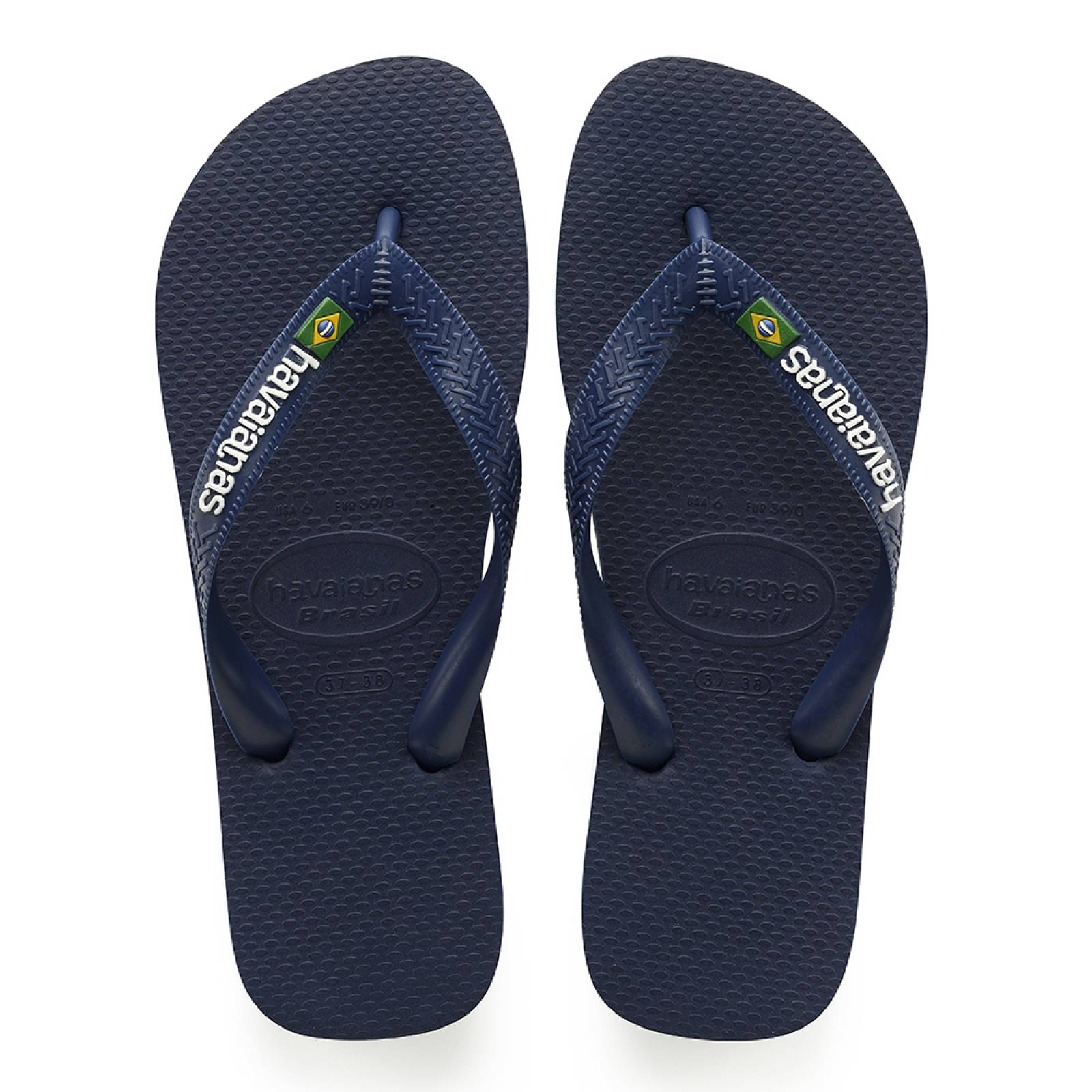 SANDALIAS HAVAIANAS BRASIL LOGO 4110850 MARINO