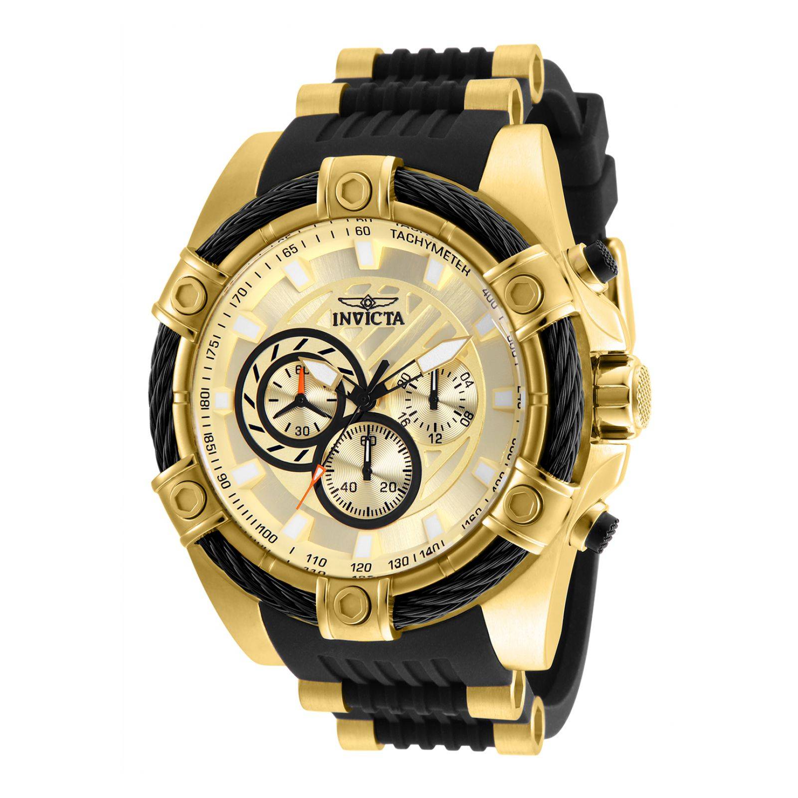 Reloj INVICTA 25526 Dorado negro para Hombre